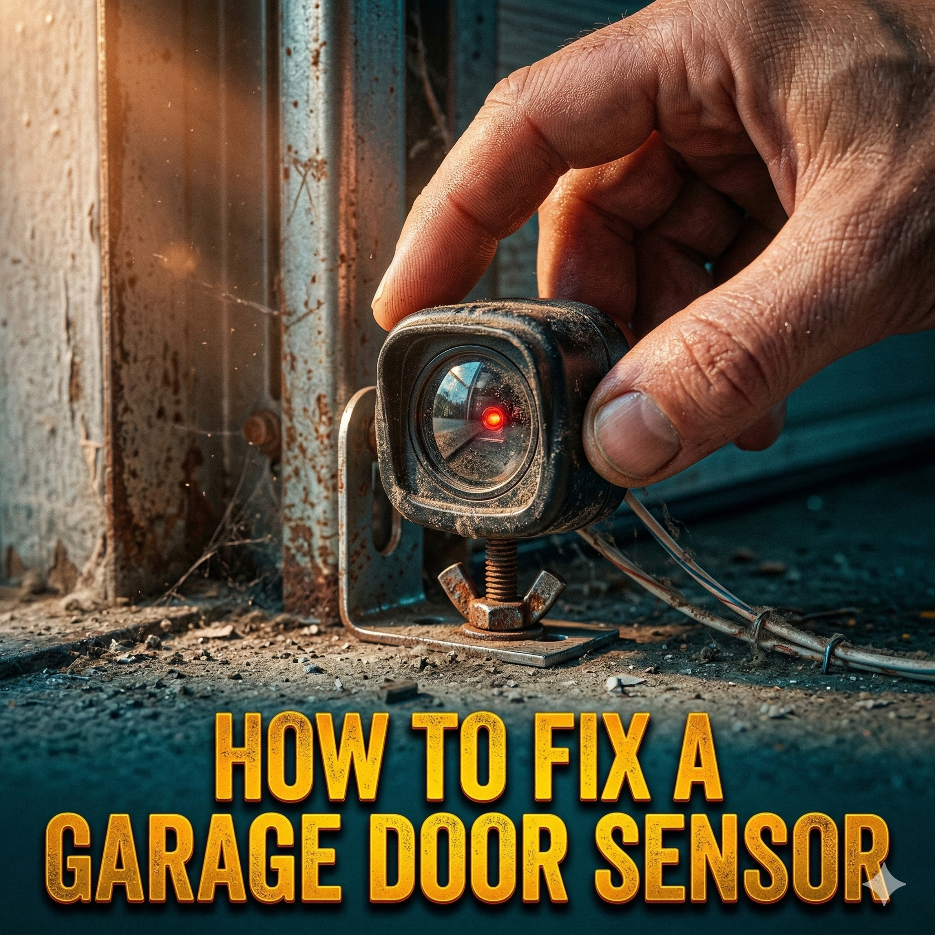 How to Fix a Garage Door Sensor: Troubleshooting Blinking Lights & Alignment [2026]