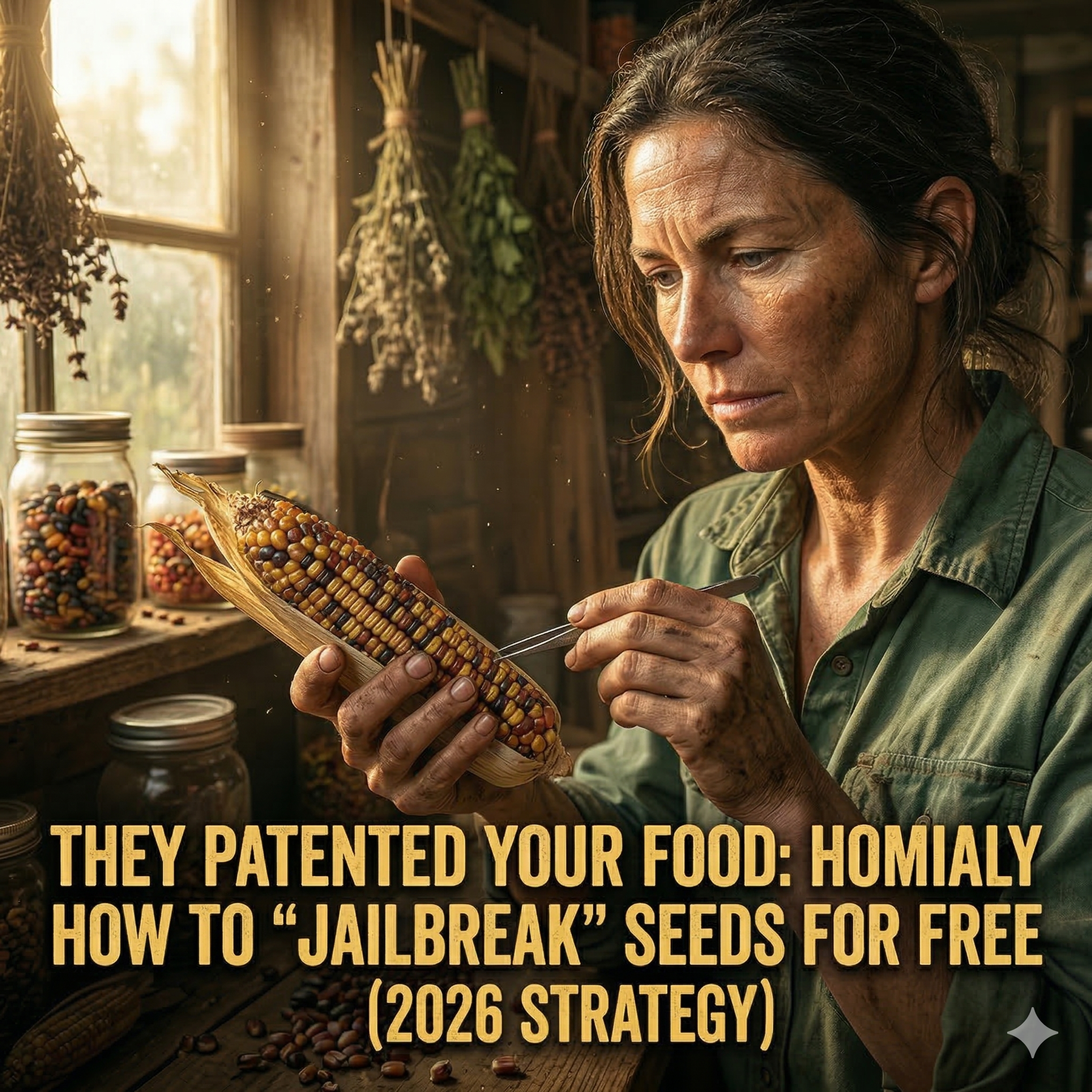 They Patented Your Food: How to "Jailbreak" Seeds for Free (2026 Strategy)