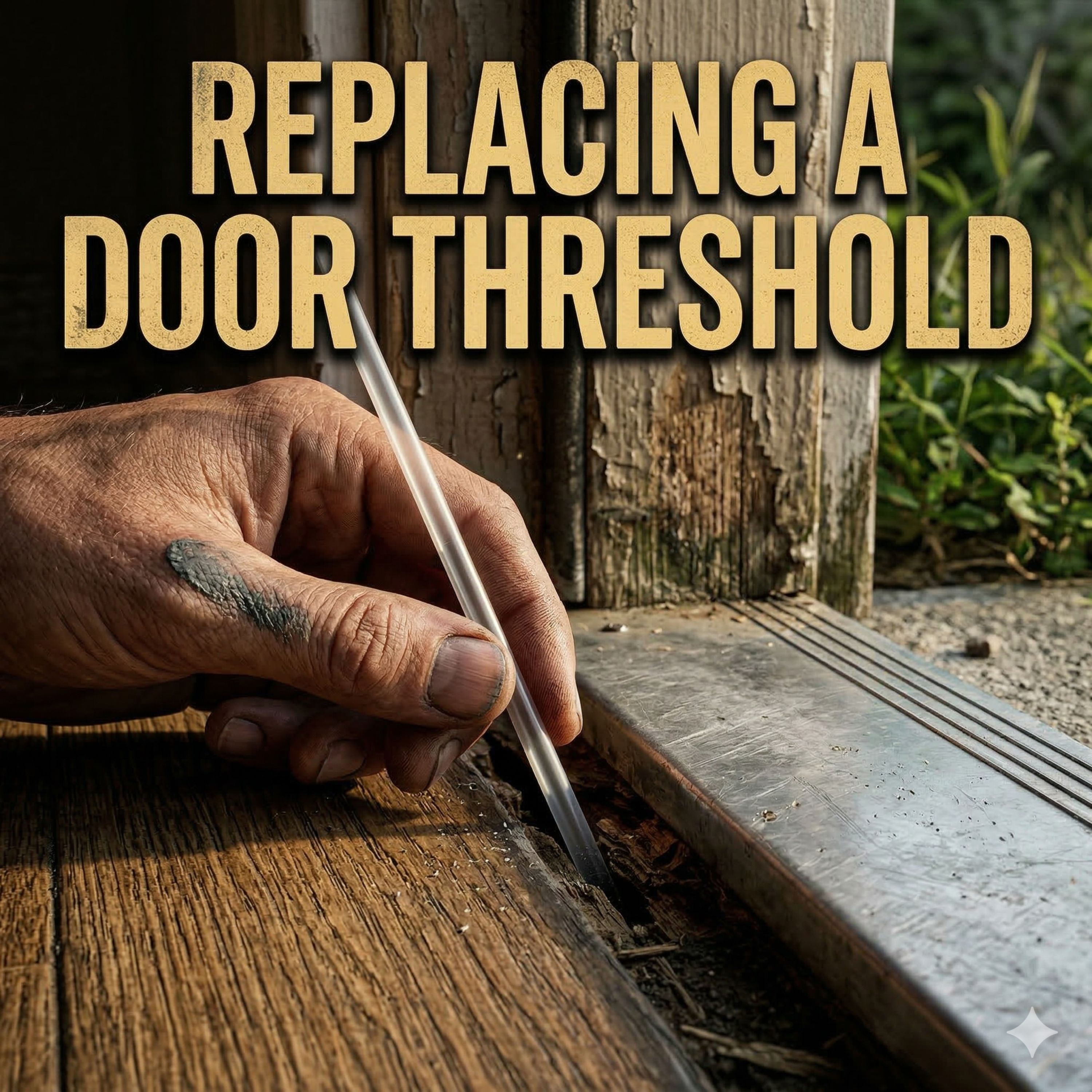 Replacing a Door Threshold: The Mentor’s Guide to a Water-Tight Seal