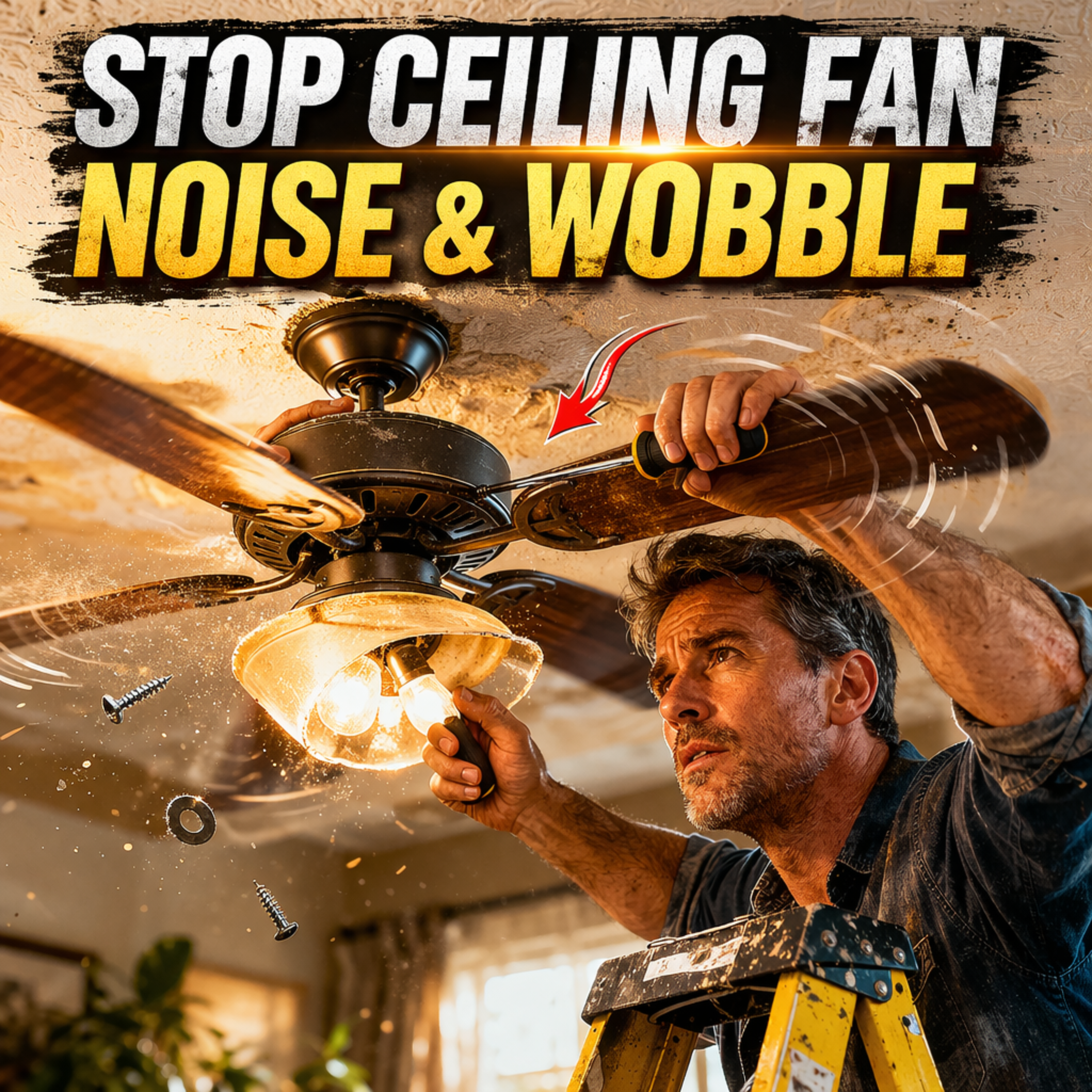 Stop Ceiling Fan Noise & Wobble: A Masterclass in Practical Repair