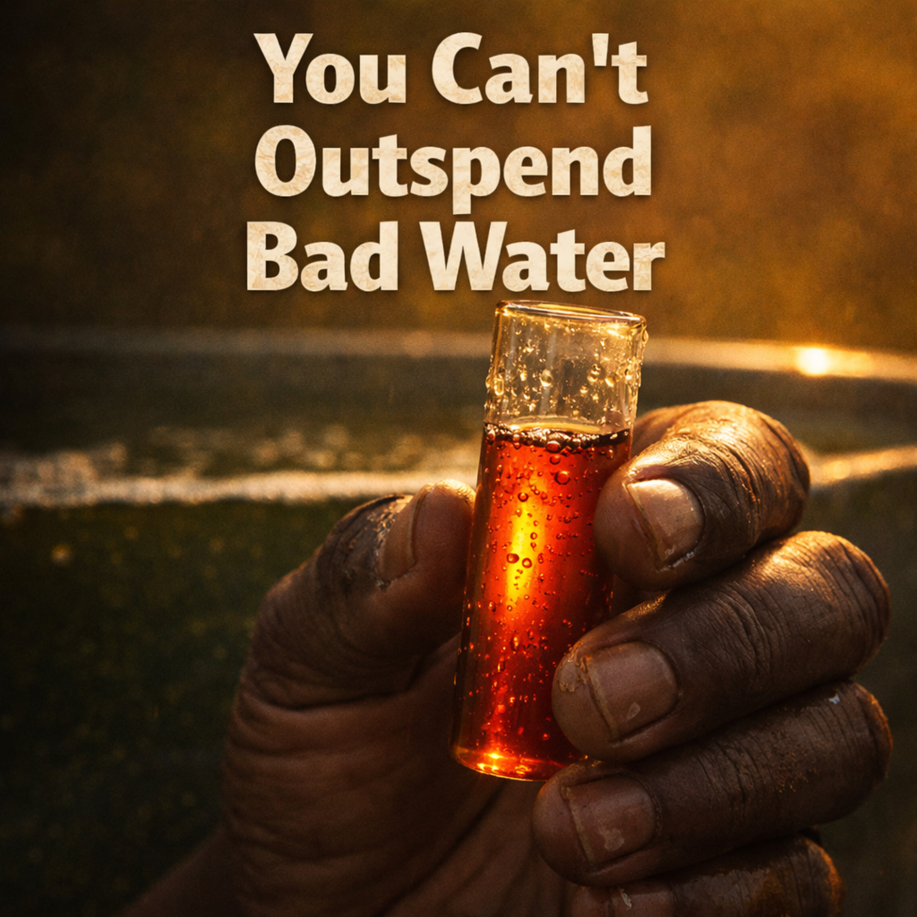 You Can't Outspend Bad Water