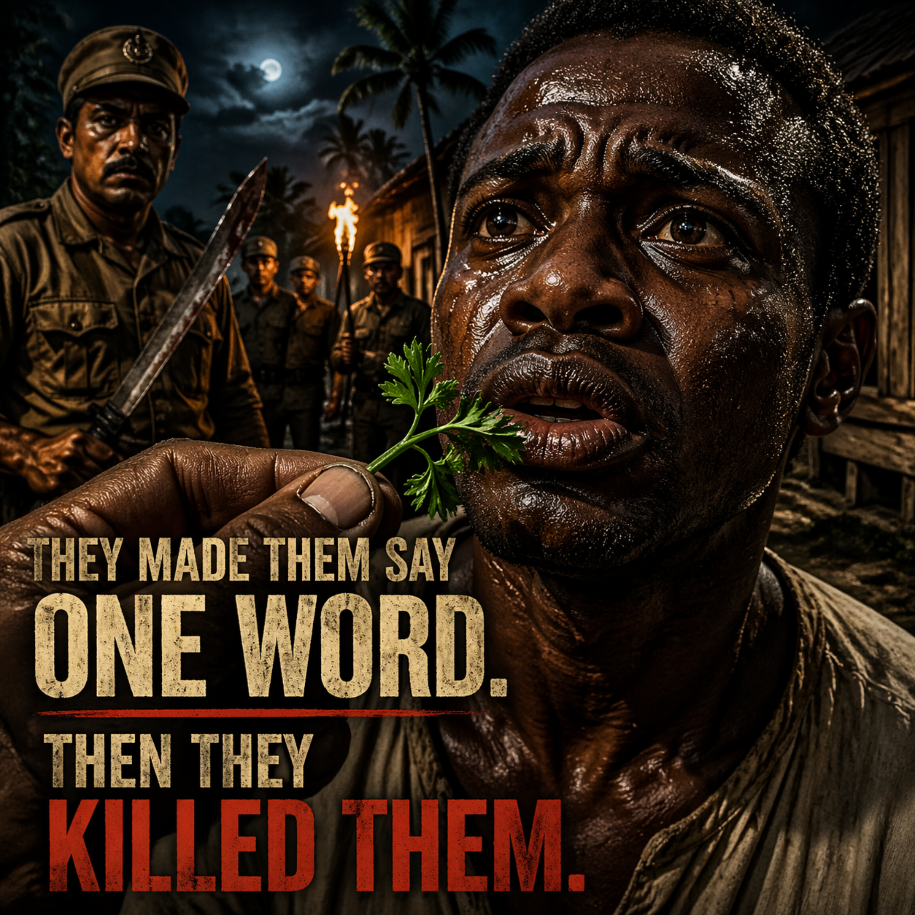 They Made Them Say One Word. Then They Killed Them.