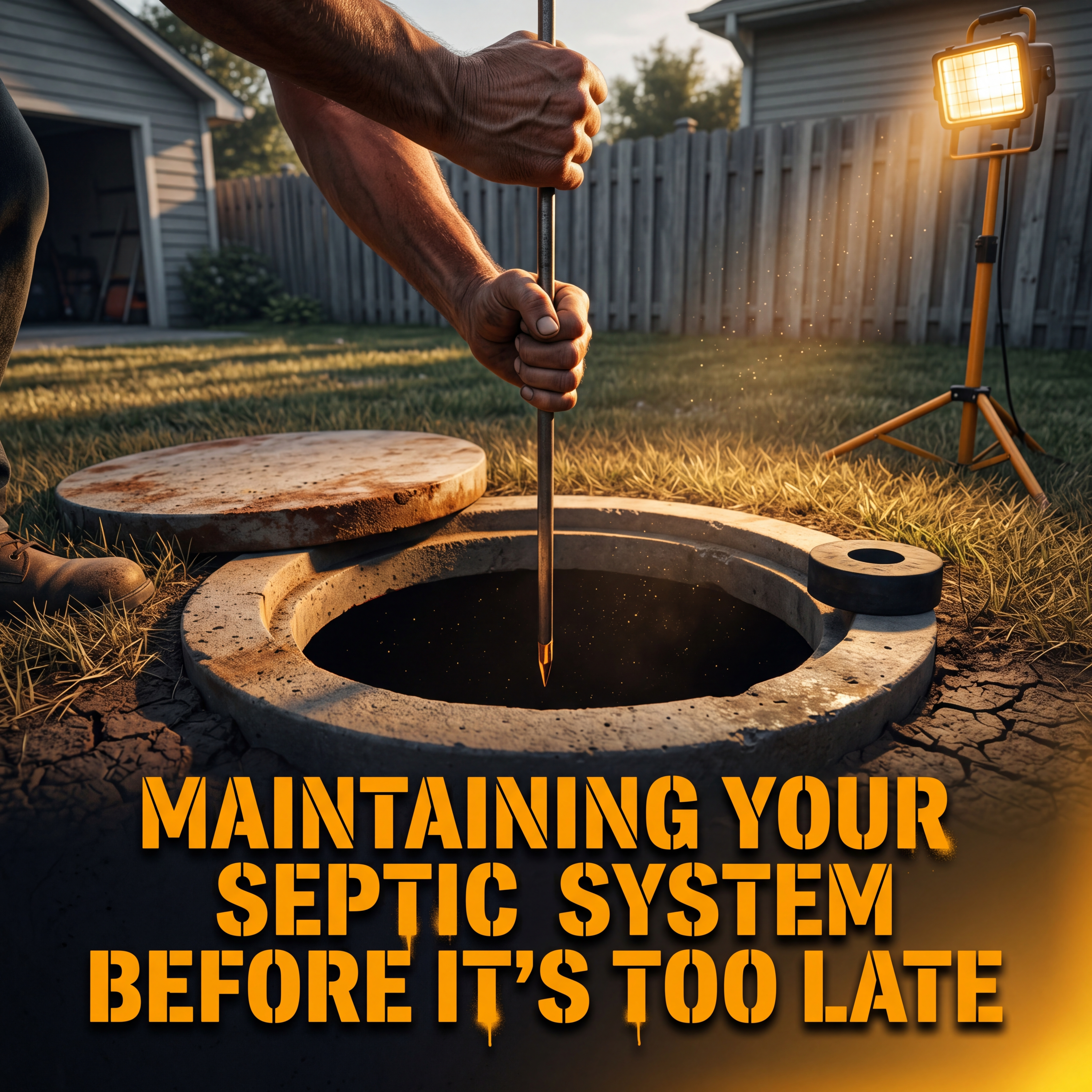 Maintaining Your Septic System Before It's Too Late