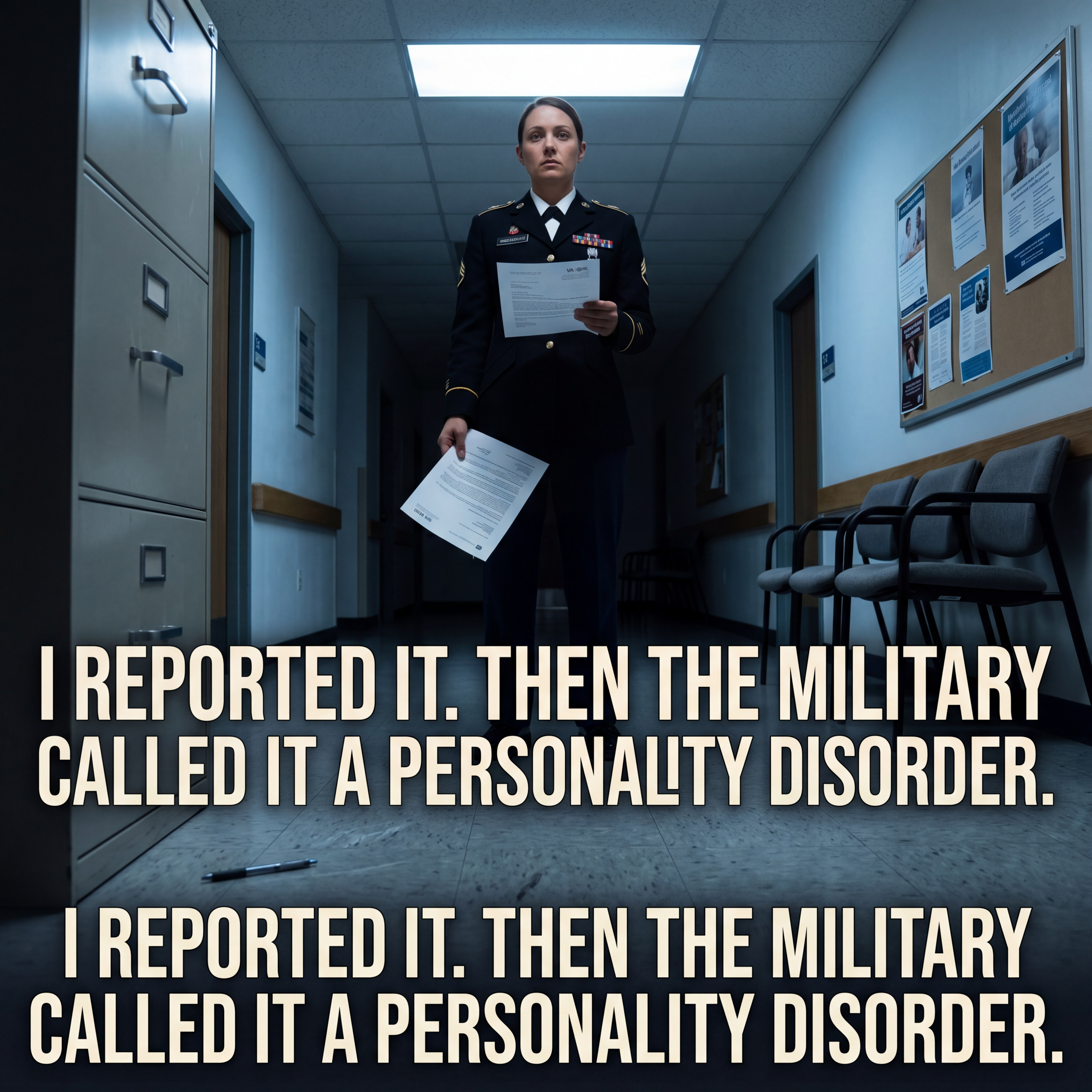 I Reported It. Then the Military Called It a Personality Disorder. | Veteran MST