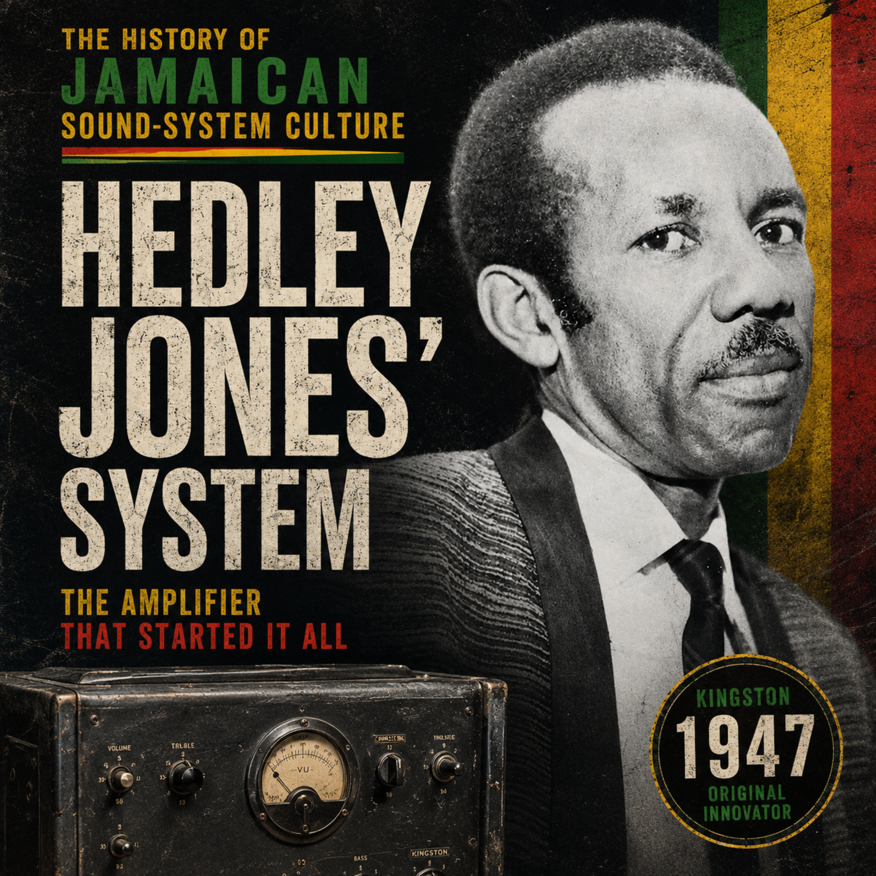 The History Of Jamaican Sound-System Culture: Hedley Jones’ System | The Amplifier That Started It All