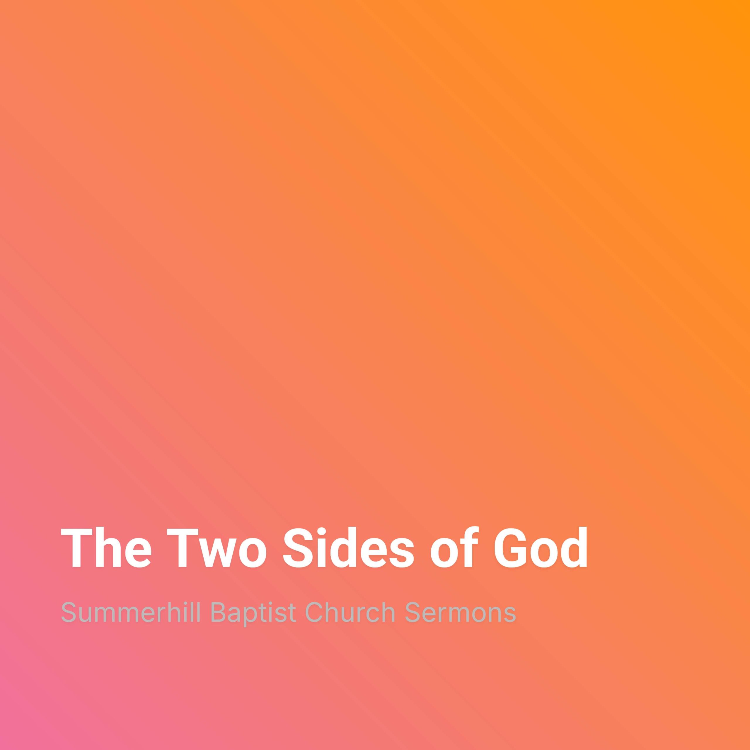 The Two Sides of God