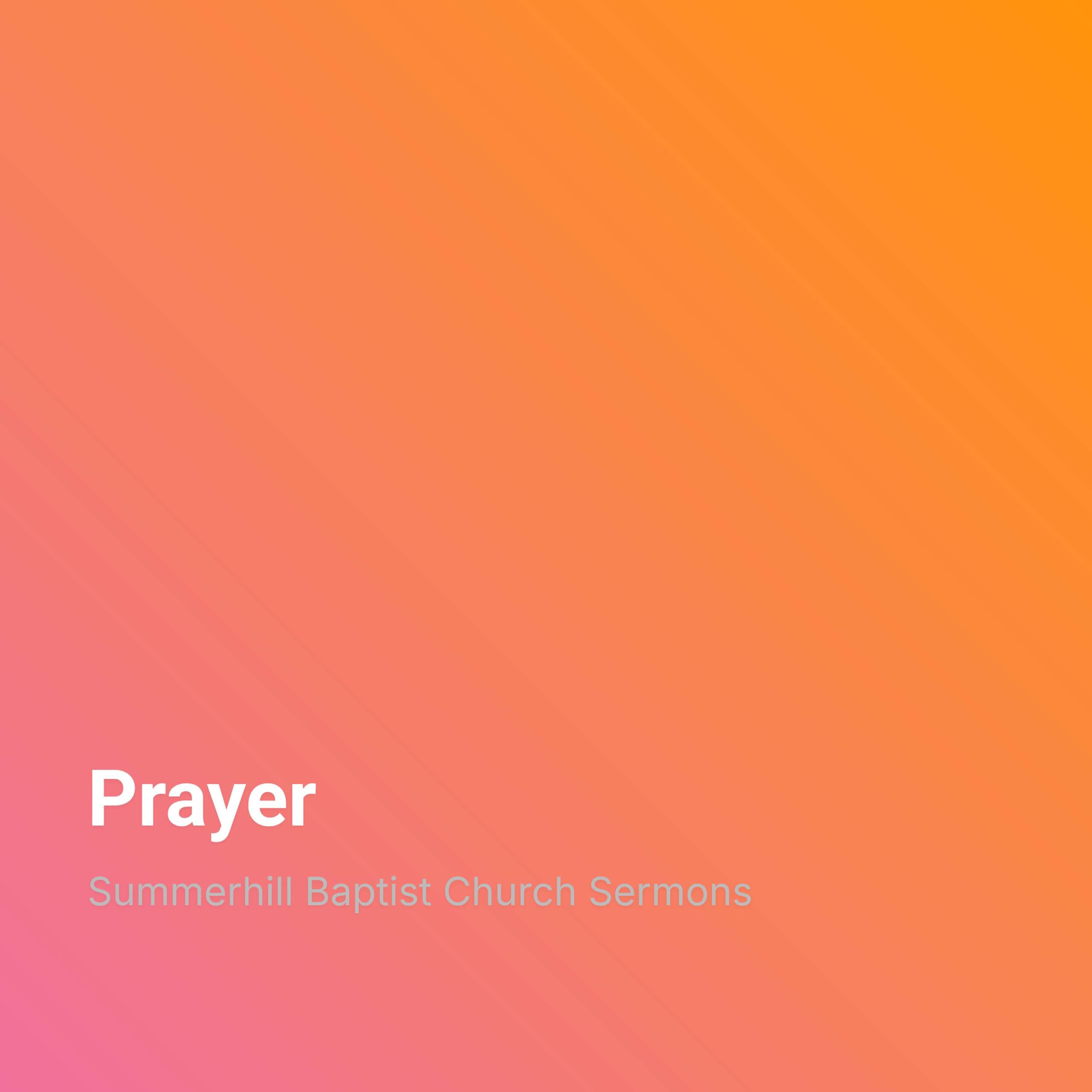 Prayer