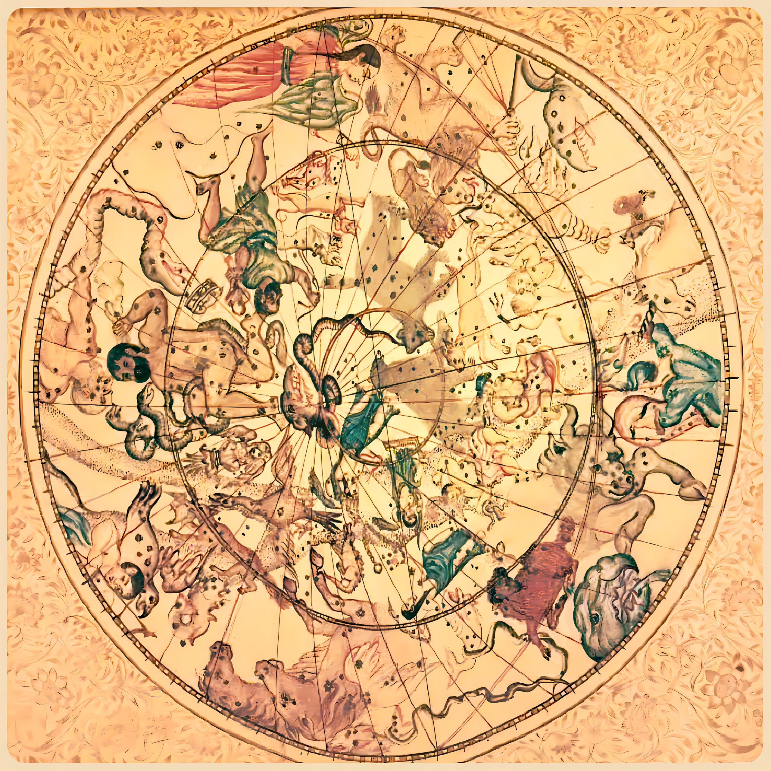 Myths and constellations cover art