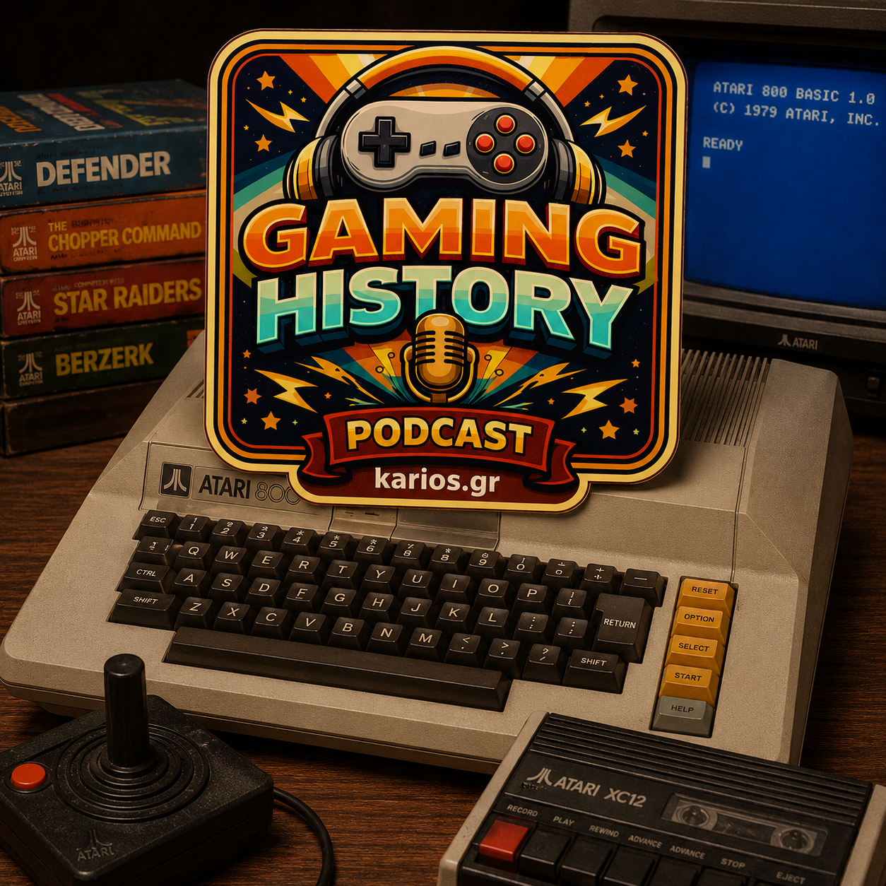 Gaming History - Επεισόδιο 9 - Atari 8bit