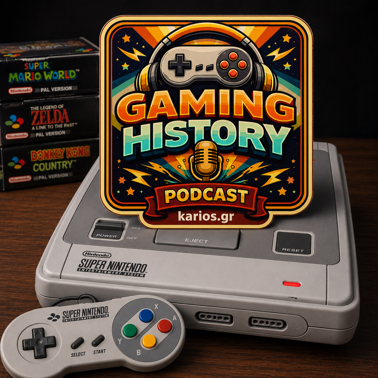 Gaming History - Επεισόδιο 10 - Super Nintendo Entertainment System