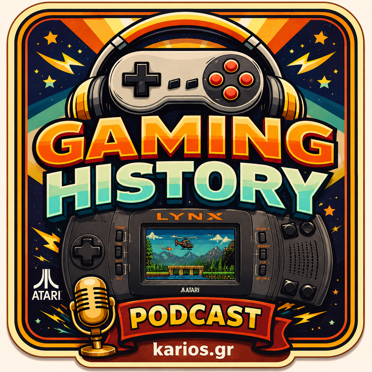 Gaming History - Επεισόδιο 12 - Atari Lynx