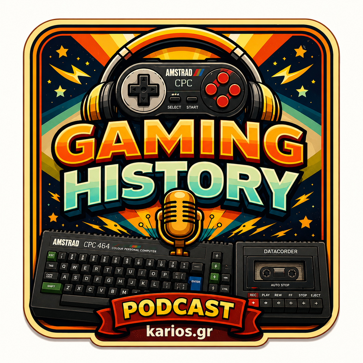 Gaming History - Επεισόδιο 13 - Amstrad CPC