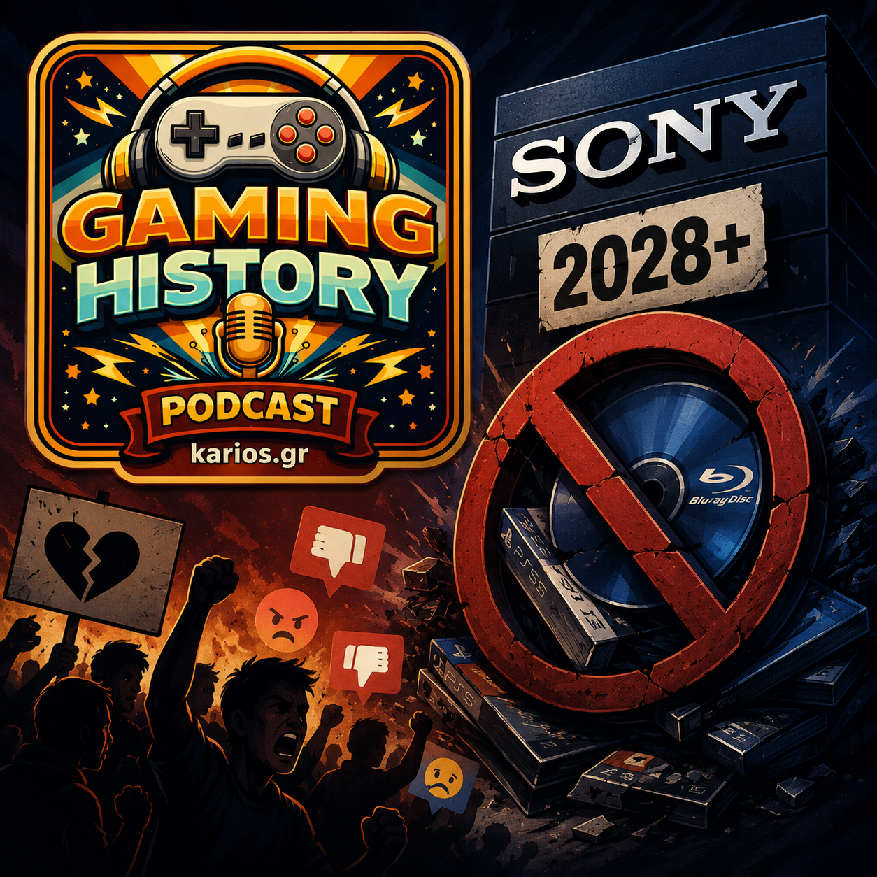 Gaming History - Ιστορικός του Μέλλοντος - Sony και Physical Media