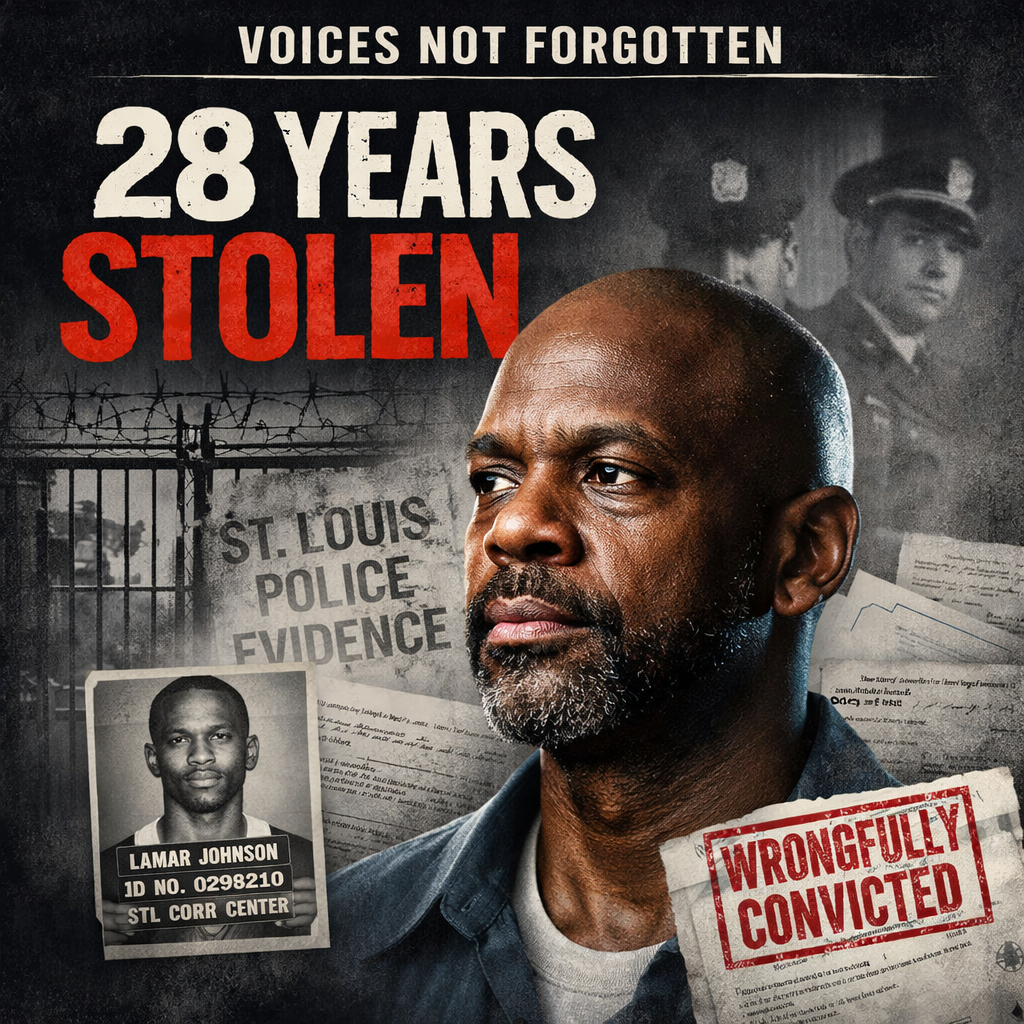 Buried Truth: The 28-Year Fight to Free Lamar Johnson — Voices Not Forgotten cover