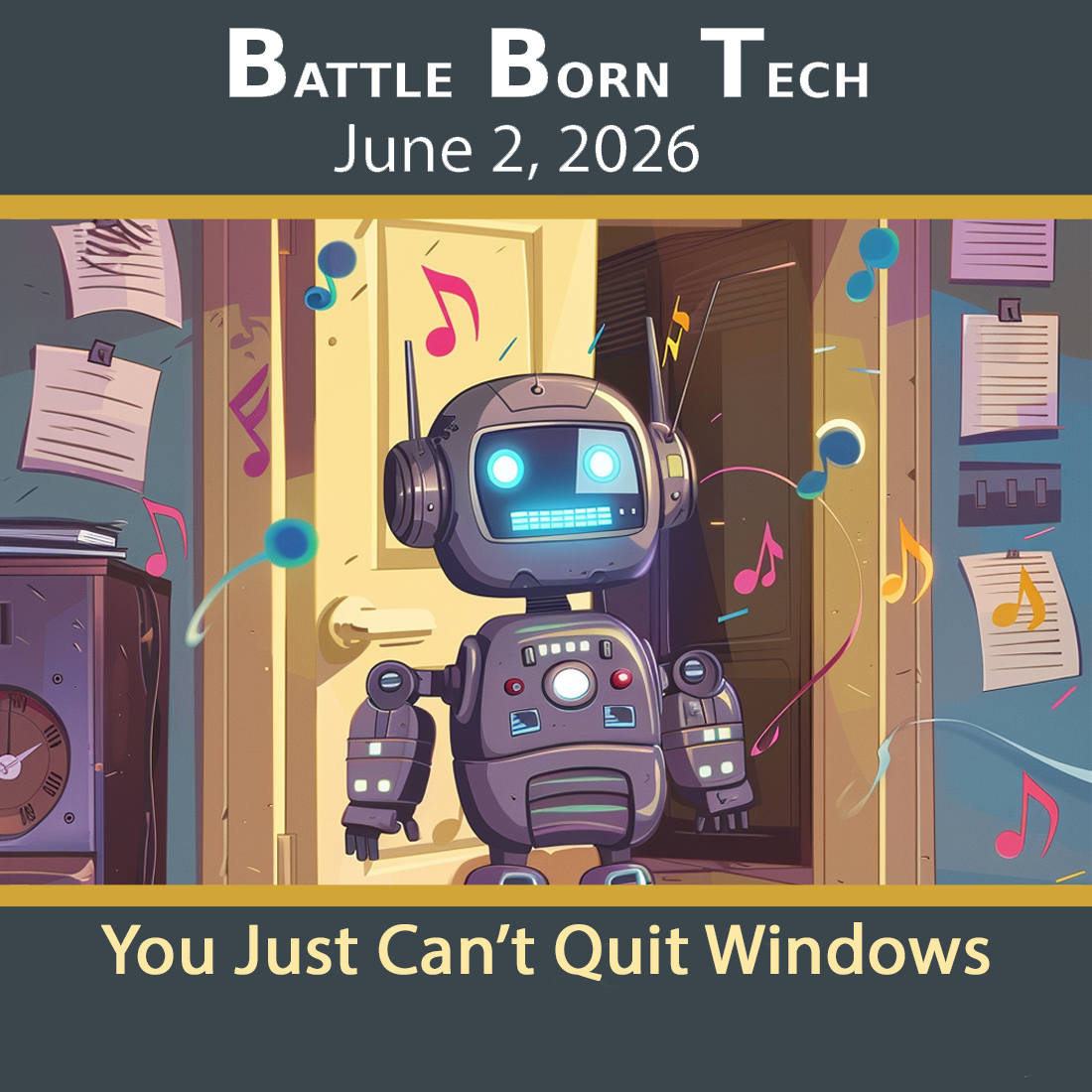 You Just Can't Quit Windows