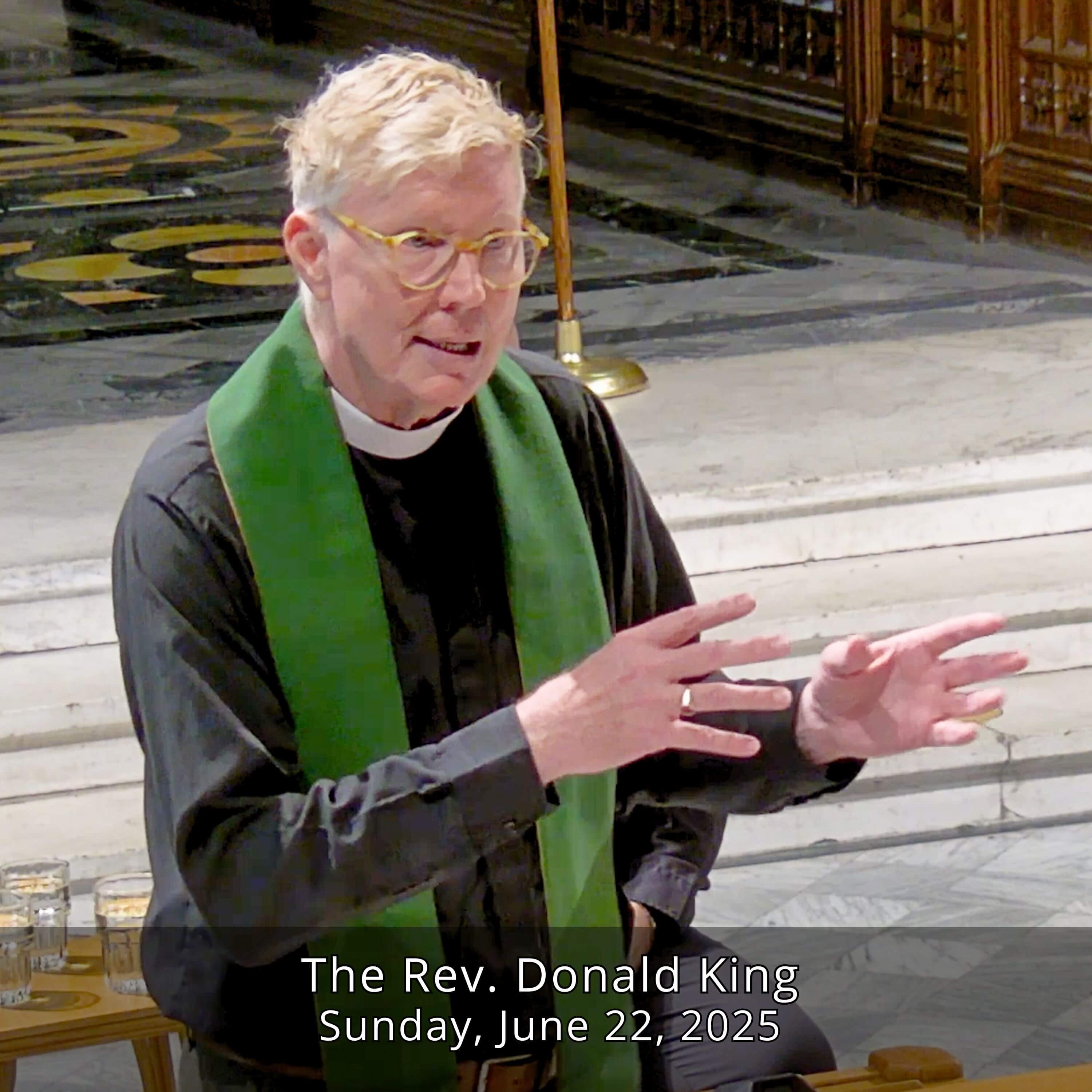 The Rev. Donald King