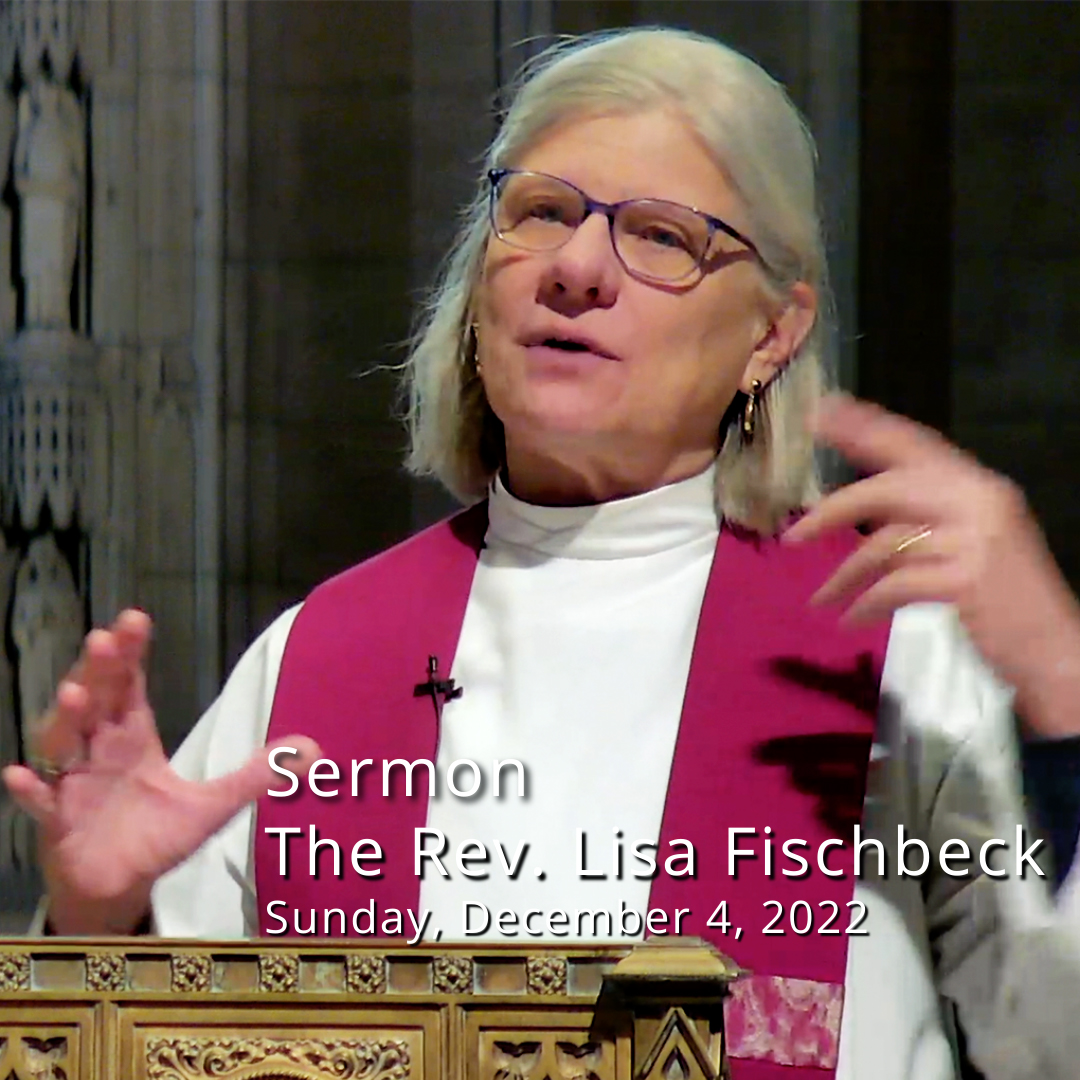 A sermon by the Rev. Lisa Fischbeck