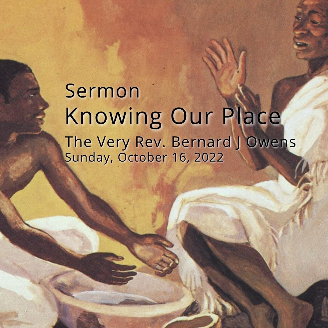 Knowing our Place