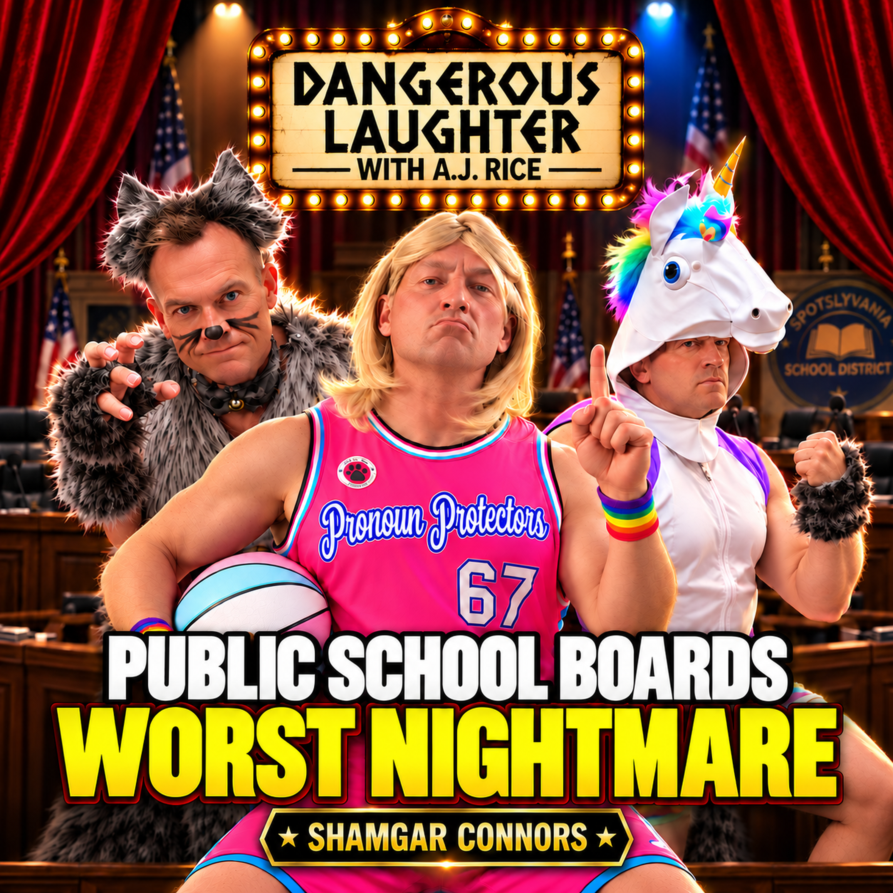Government Schools Indoctrination, Gender Identity & Fighting the Culture War with Comedy | Shamgar Connors with AJ Rice