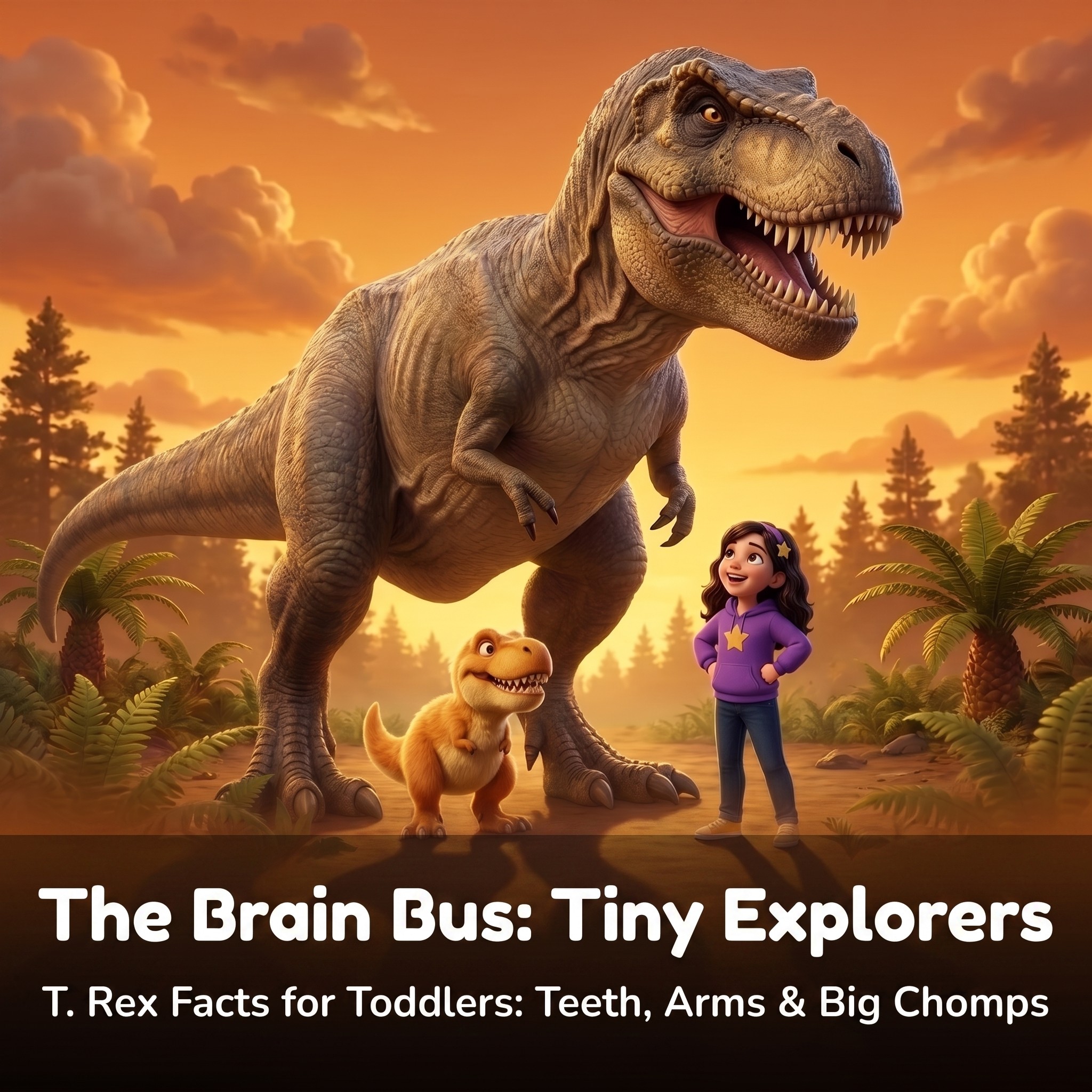 Dinosaurs for Toddlers: T. Rex Teeth, Arms & Big Chomps episode artwork