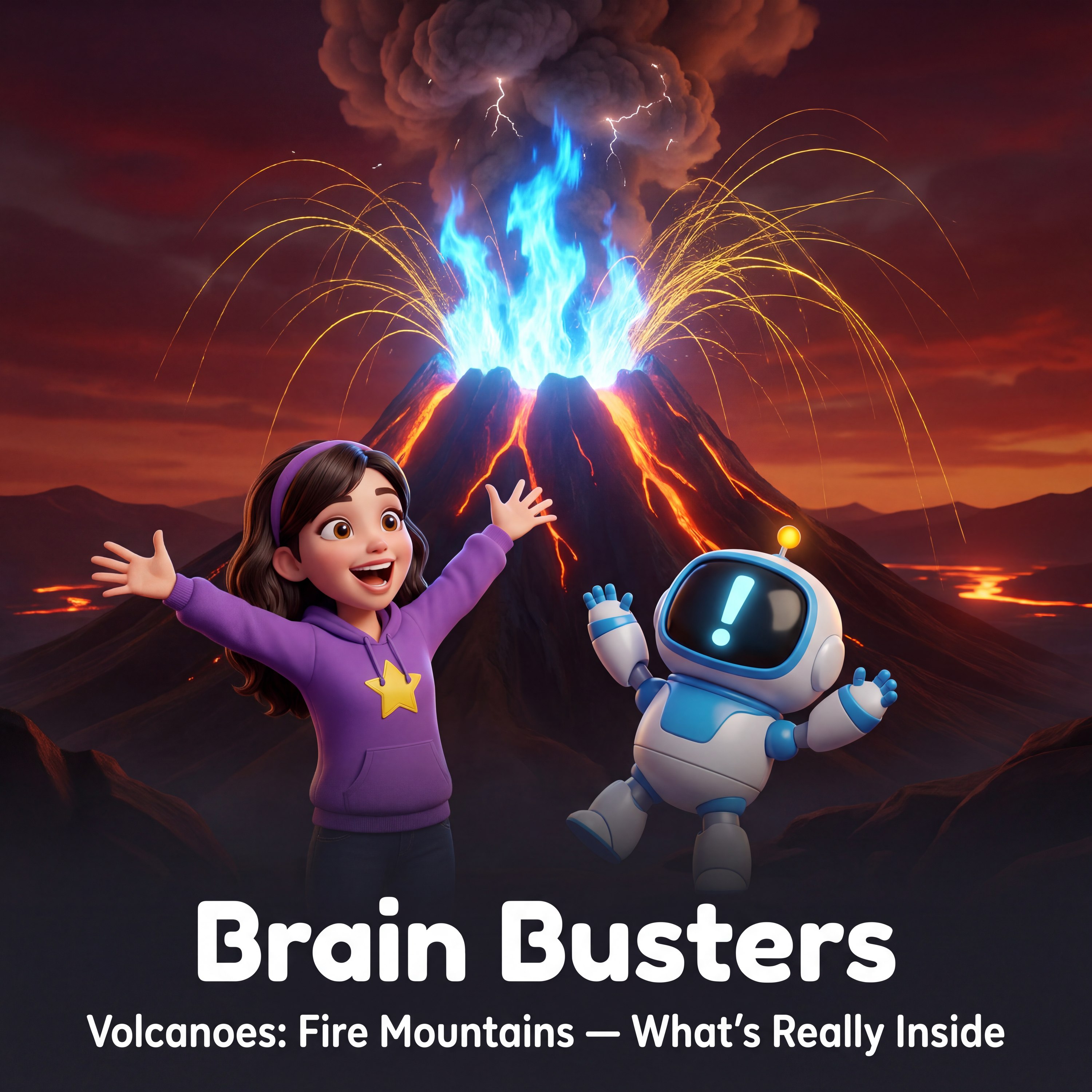Volcanoes: Fire Mountains — What's Really Inside episode artwork