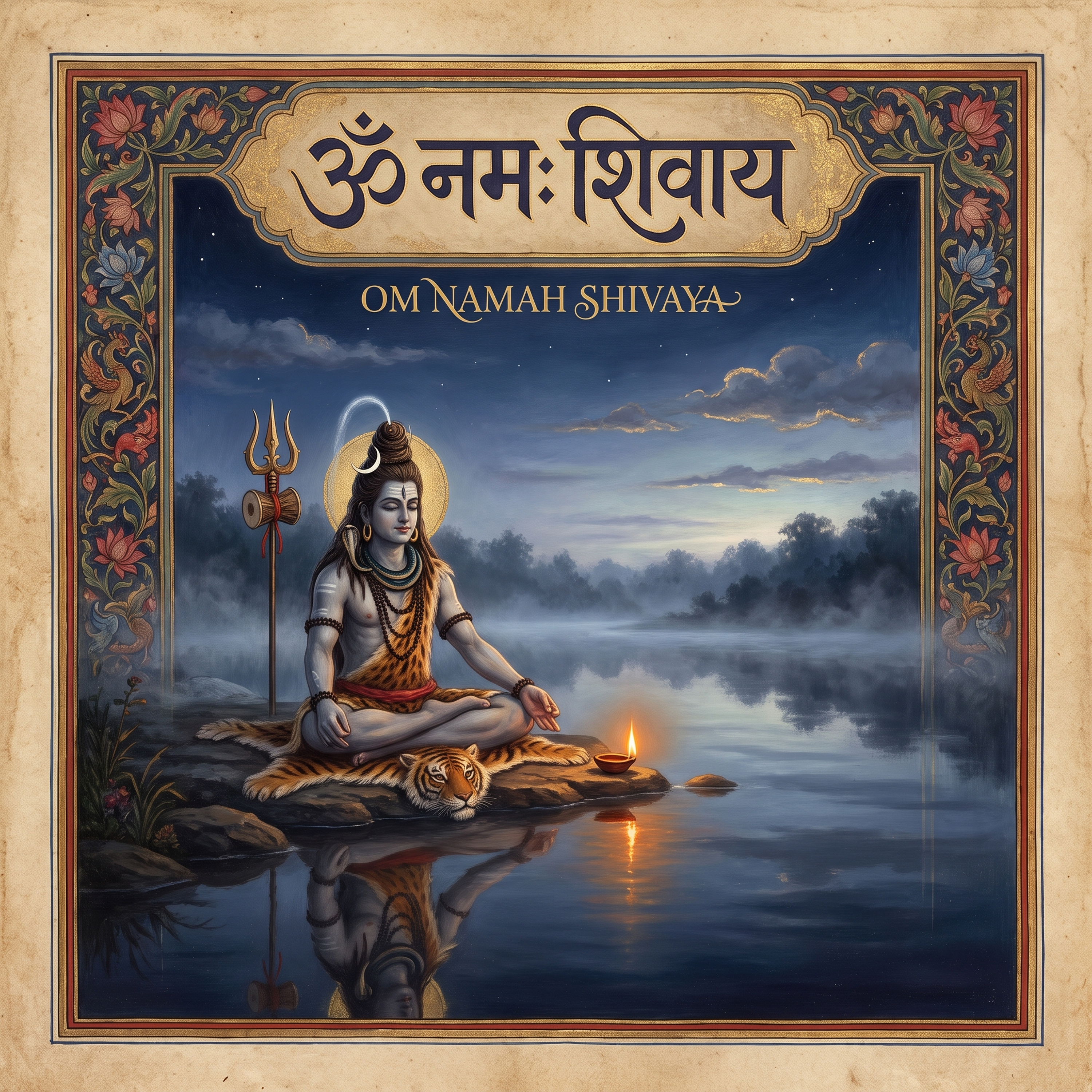 Om Namah Shivaya — One Hour Continuous Chant