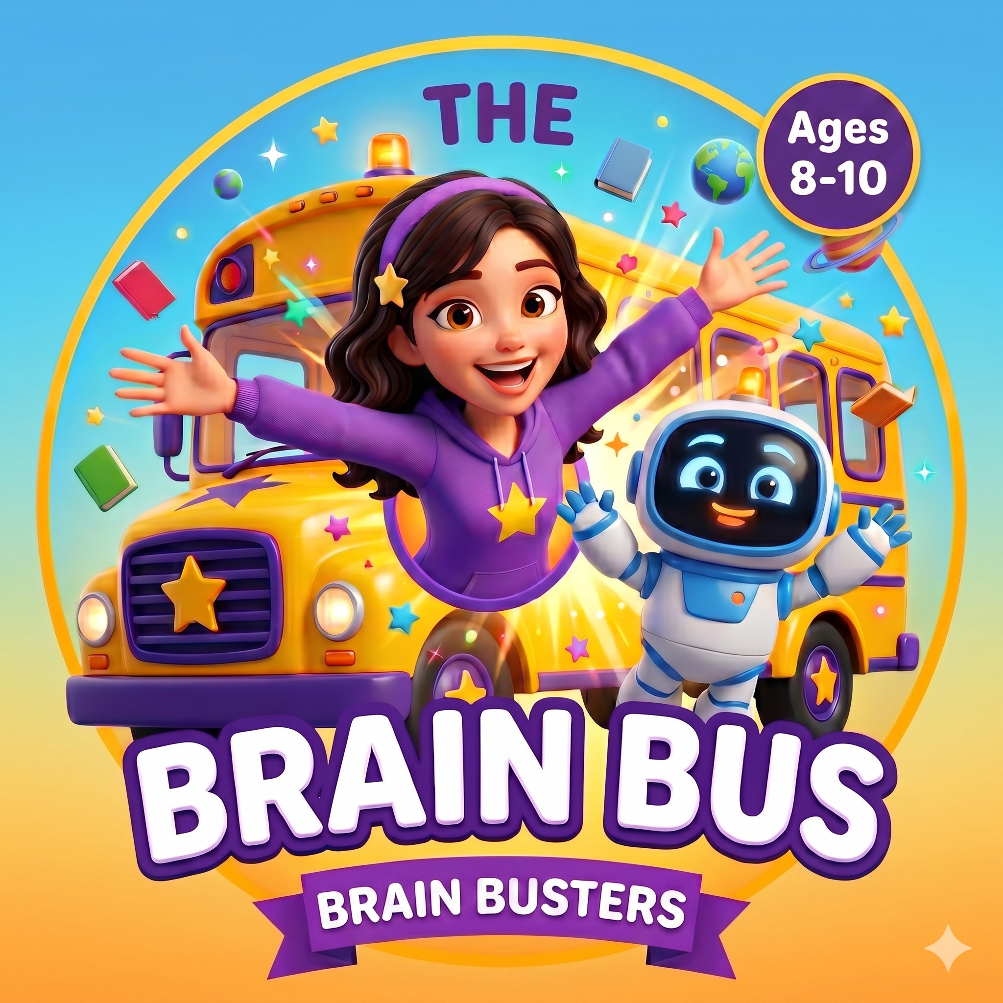 The Brain Bus: Brain Busters podcast artwork
