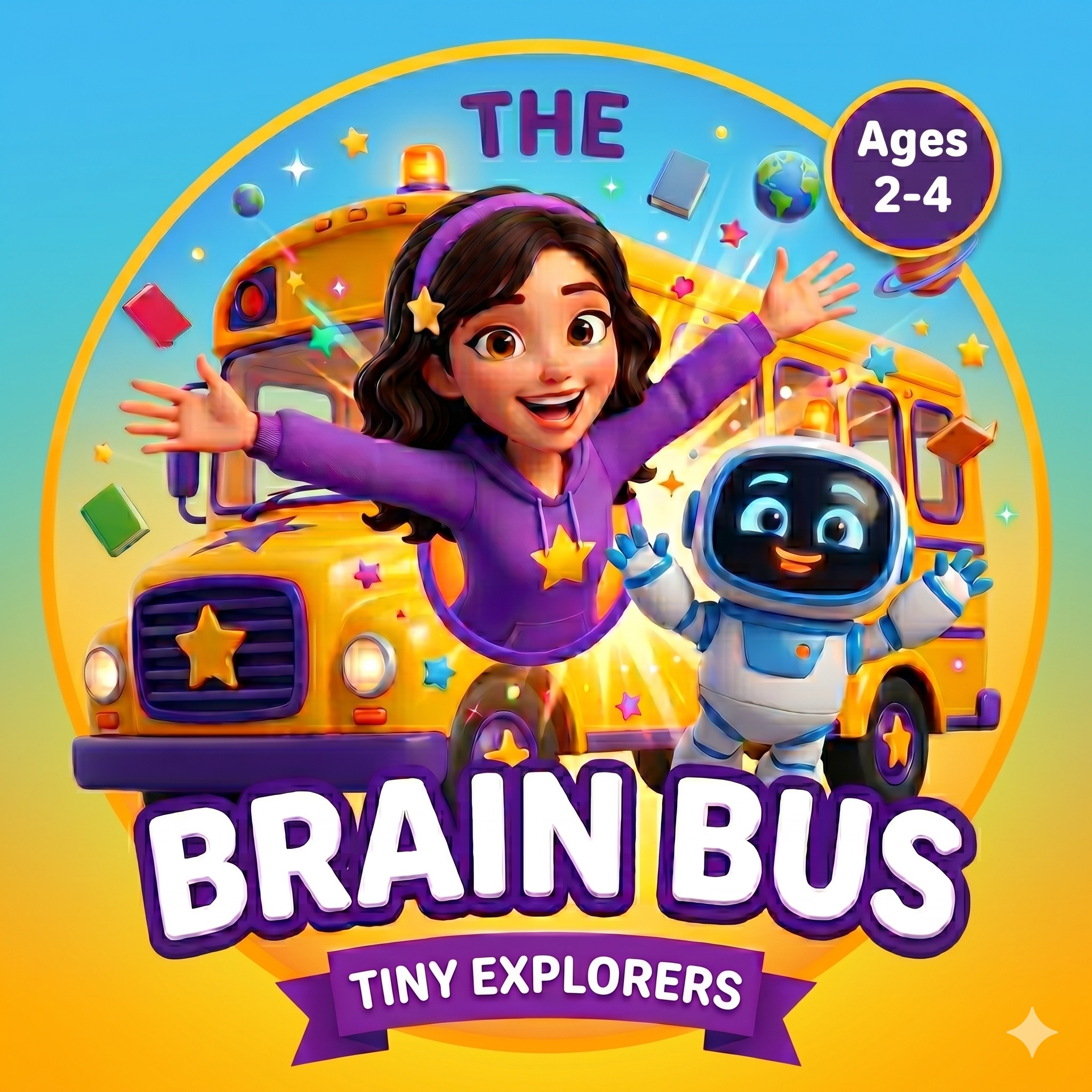 The Brain Bus: Tiny Explorers podcast artwork