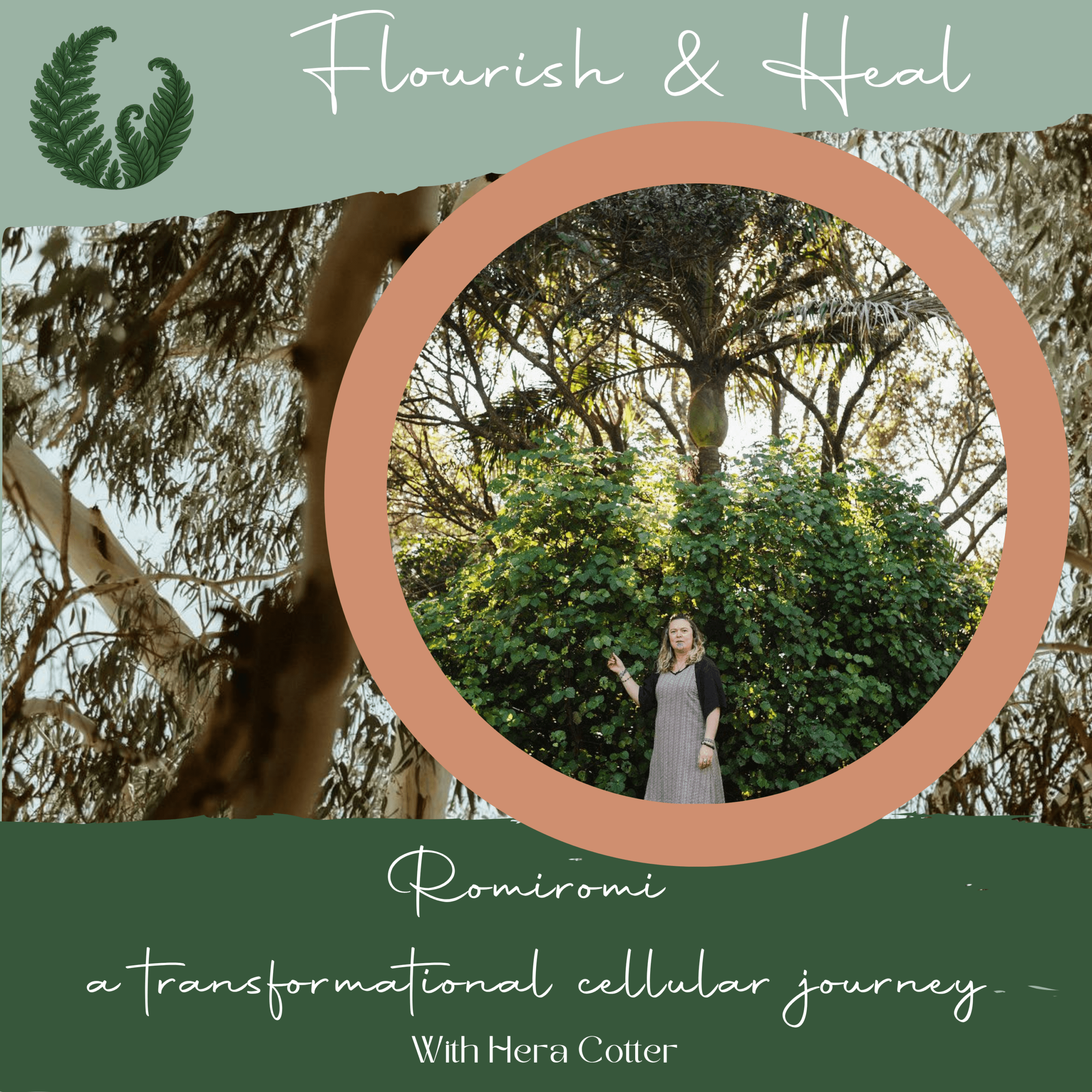 Ep. 32. Romiromi a transformational cellular journey with Hera Cotter from Te Whare Whakaora