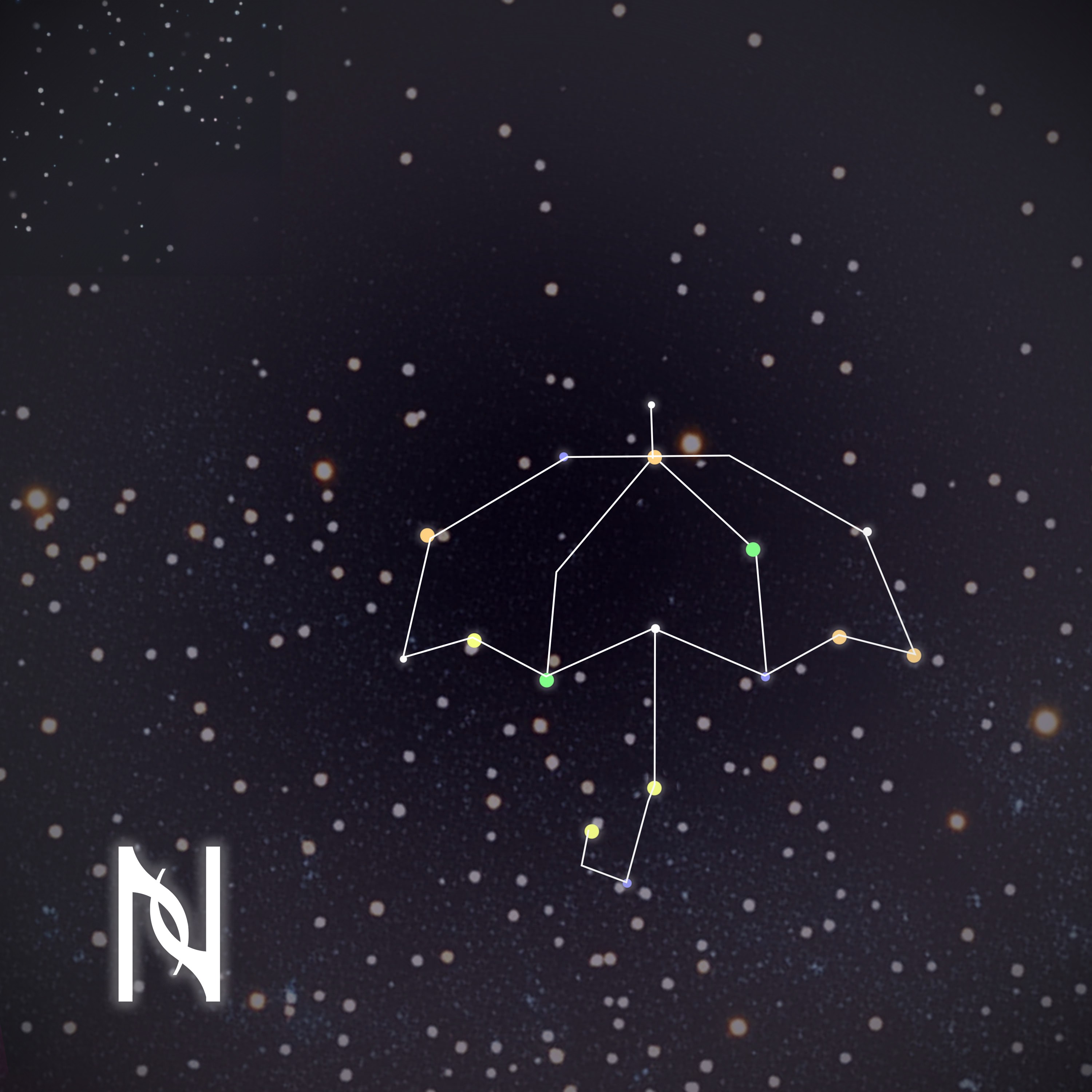 Muzik piano untuk tidur · Hujan renyai - 9 jam - "Under the Stars" episode artwork
