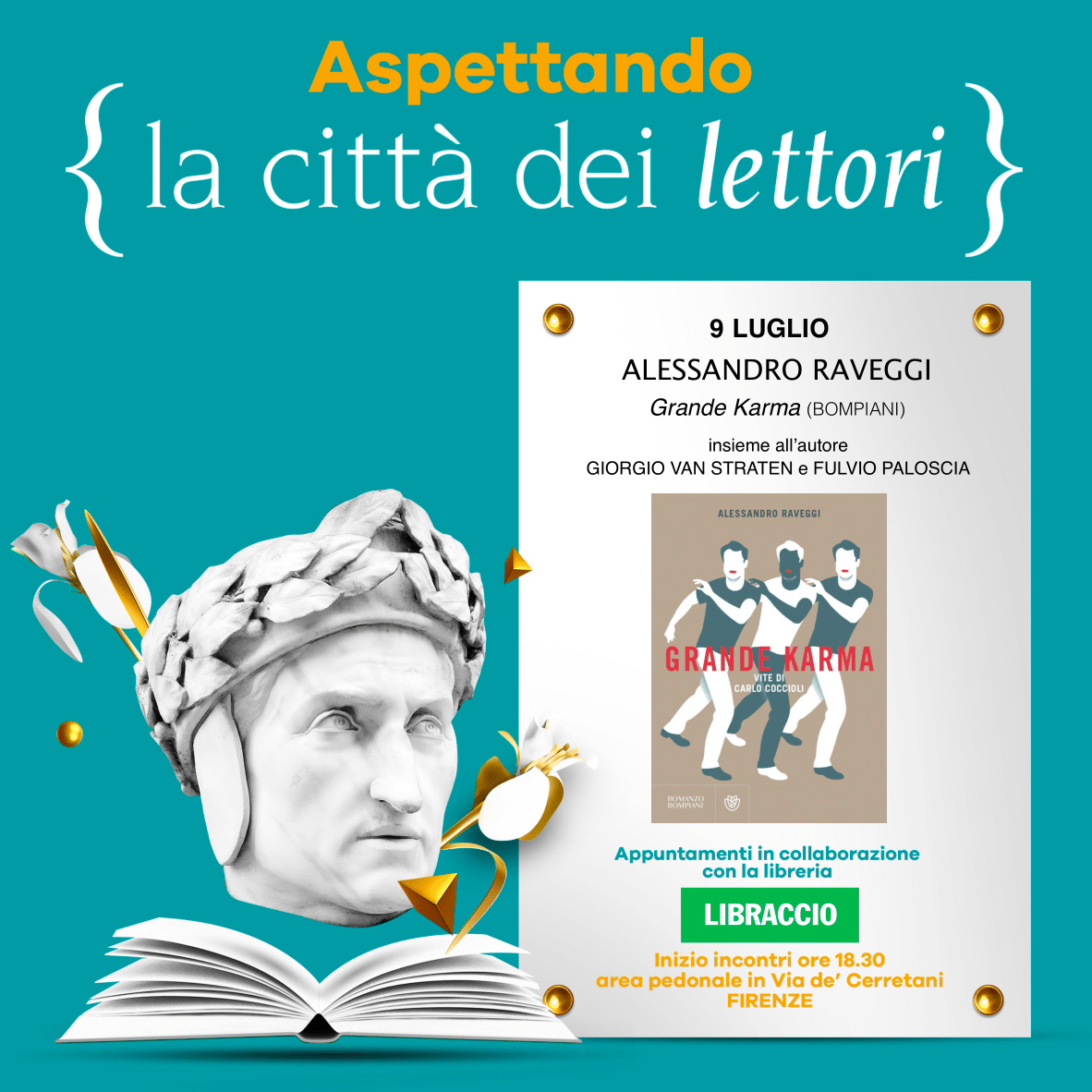 Aspettando "La citta'dei lettori". Intervista ad Alessandro Raveggi