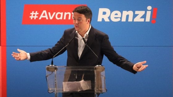 Renzi a Scandicci, &#8220;grande coalizione è pronta tra Lega e M5S&#8221;