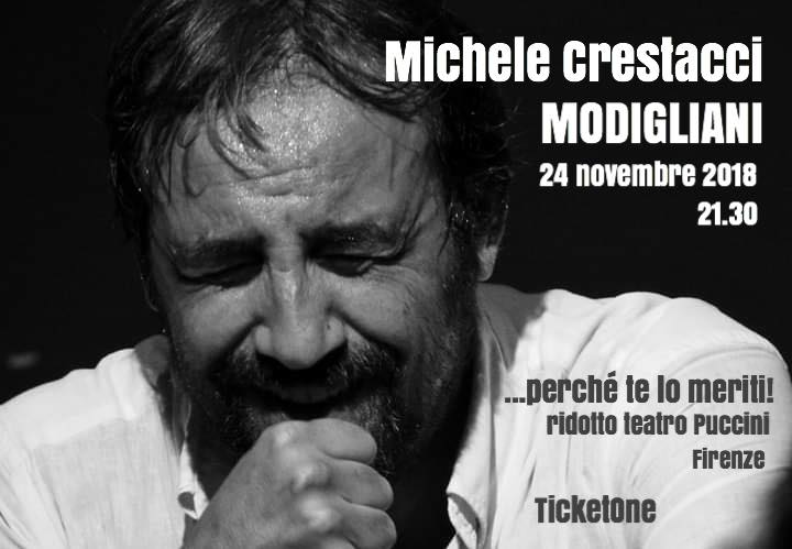 Intervista a Michele Crestacci per lo spettacolo &#8220;Modigliani&#8221;