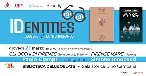 Identities – Leggere il Contemporaneo – Intervista a Paolo Ciampi