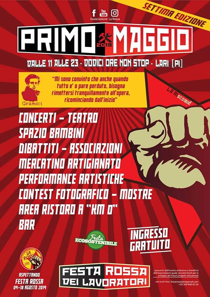 Festa Rossi dei Lavorati a Lari – Intervista a Paolo Papucci