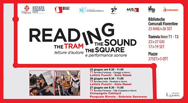 La Nottola di Minerva presenta: “Reading in the Tram” – Intervista a Stefania Costa e Fabrizio Bartaloni