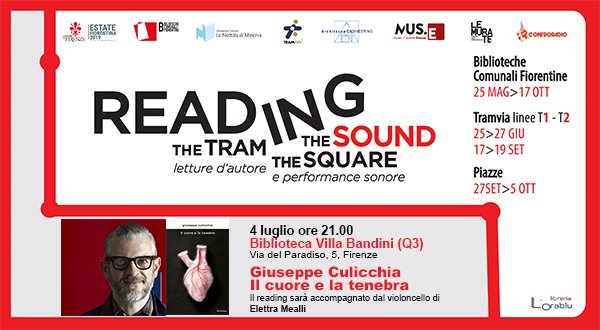 La Nottola di Minerva presenta “Reading in the sound” – Intervista a Giuseppe Culicchia