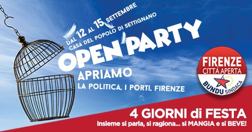 Open Party – La festa di Firenze Città Aperta. Intervista a Danilo Conte