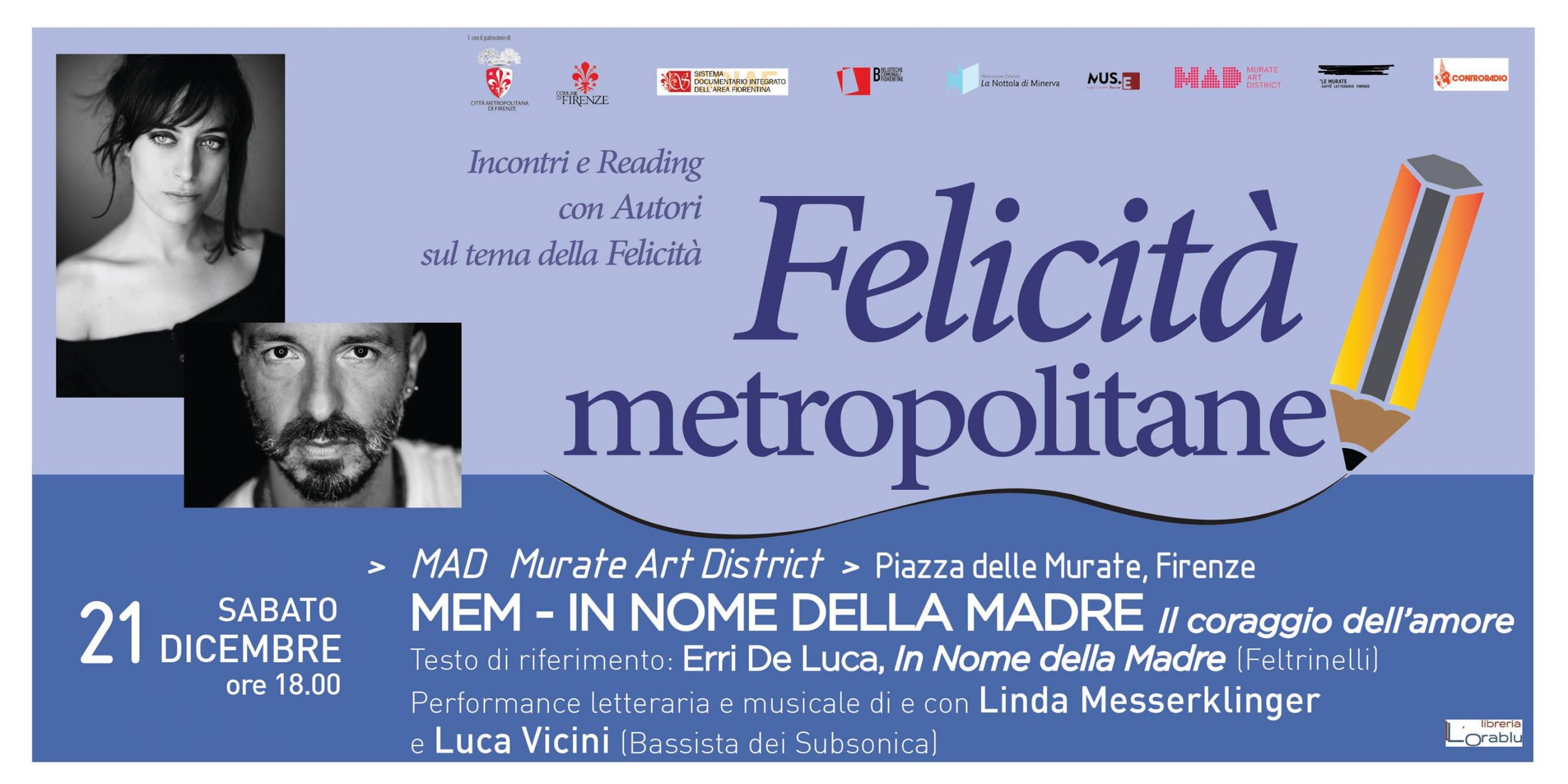 La Nottola di Minerva presenta “Felicita’ Metropolitane”. Intervista a Linda Messerklinger