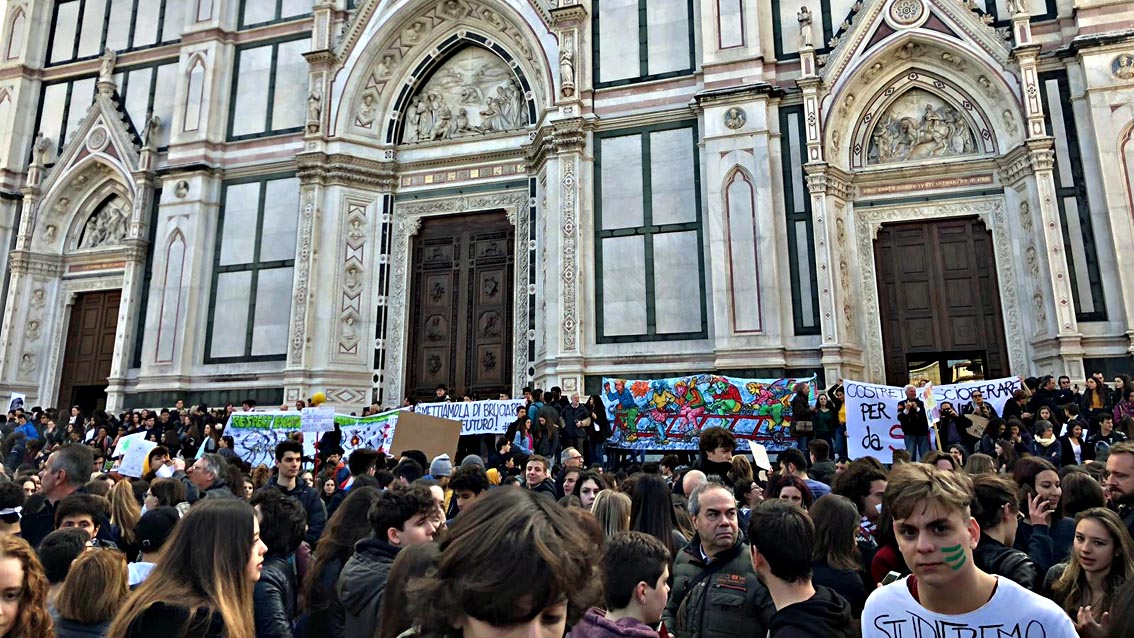 Sviluppo sostenibile: FFF e Fiom Firenze  a confronto