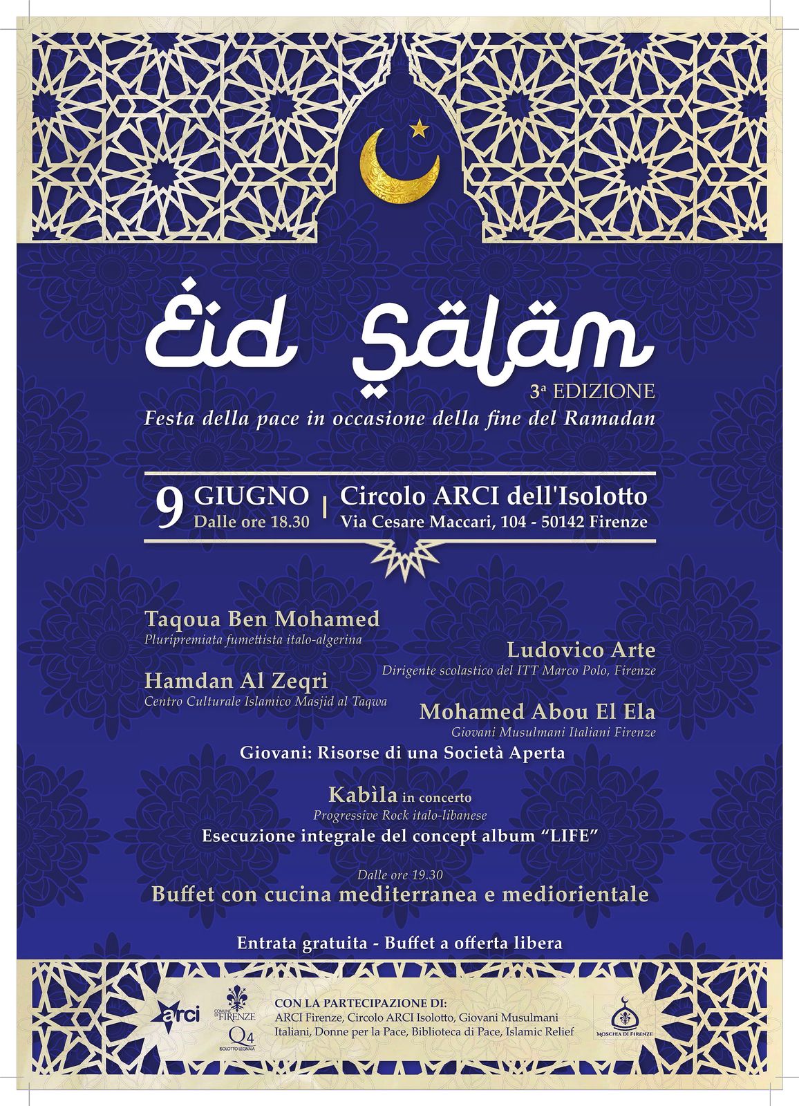 EID Salam: all’Isolotto la festa (laica) di fine Ramadan