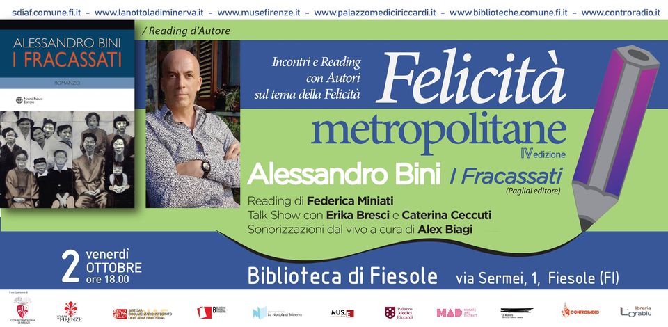 Cultura. Felicità metropolitane. Intervista ad Alessandro Bini