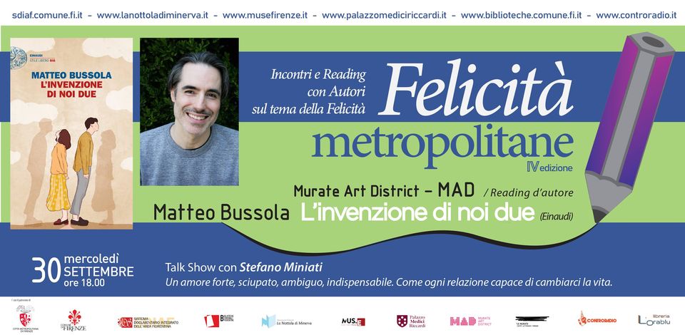 Felicità Metropolitane. Matteo Bussola