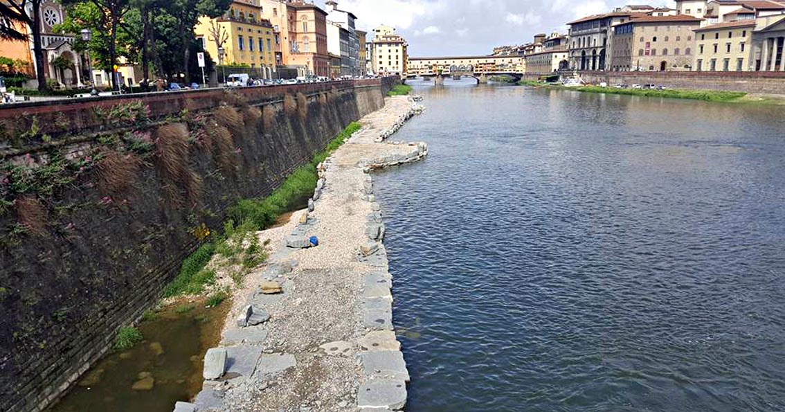 Le pescaie dell&#8217;Arno e il dragaggio: intervista con il presidente Bottino