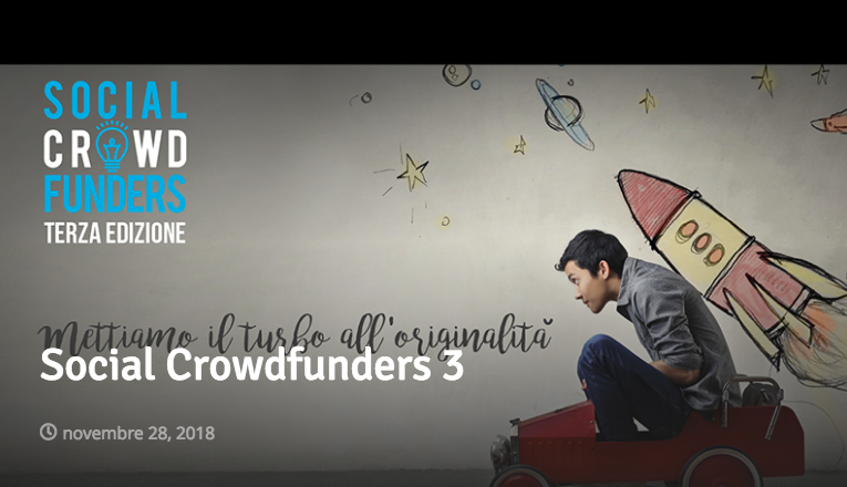 Social Crowd Funders – Terza edizione