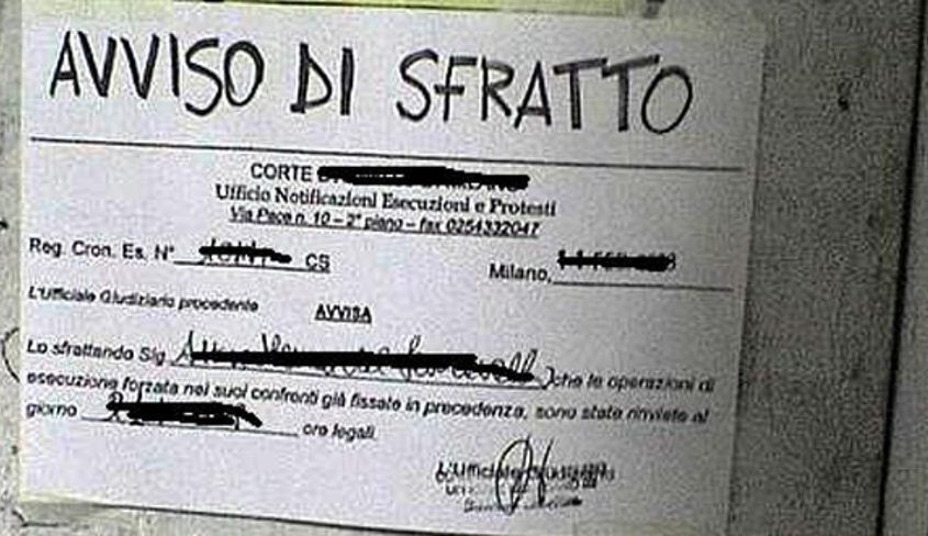 Storia di Federica che rischia lo sfratto (con una bambina) per colpa di un marito violento