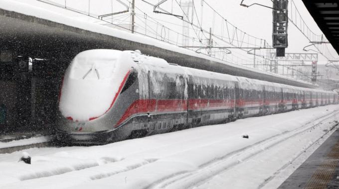 Nevica, niente treni!