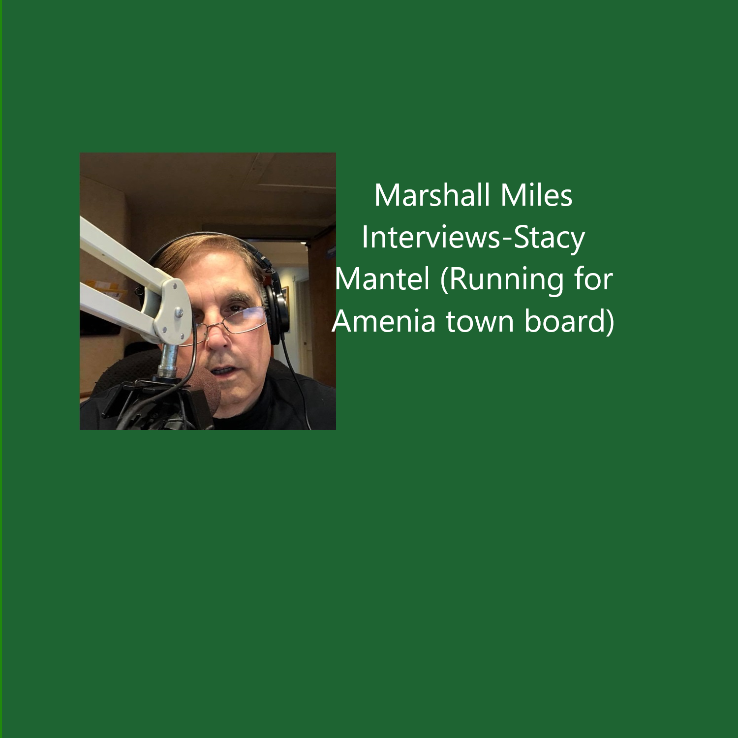 Marshall Miles Interviews Stacy Mantel (Running for Amenia Town Board)