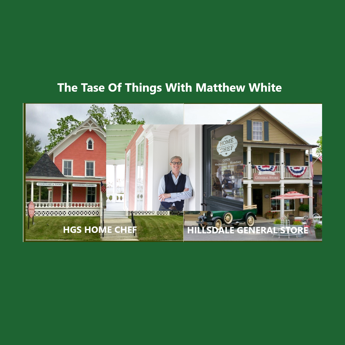 THE TASTE OF THINGS WITH MATTHEW WHITE