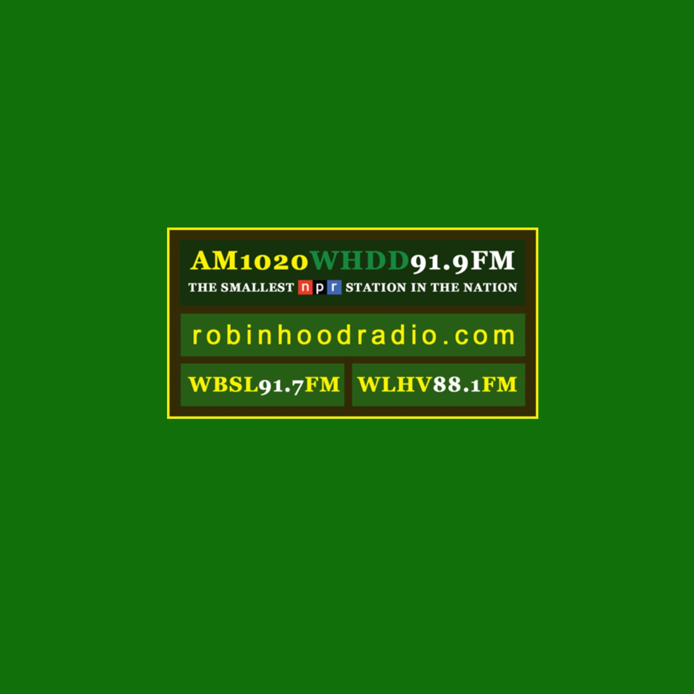 ROBIN HOOD RADIO ON DEMAND AUDIO